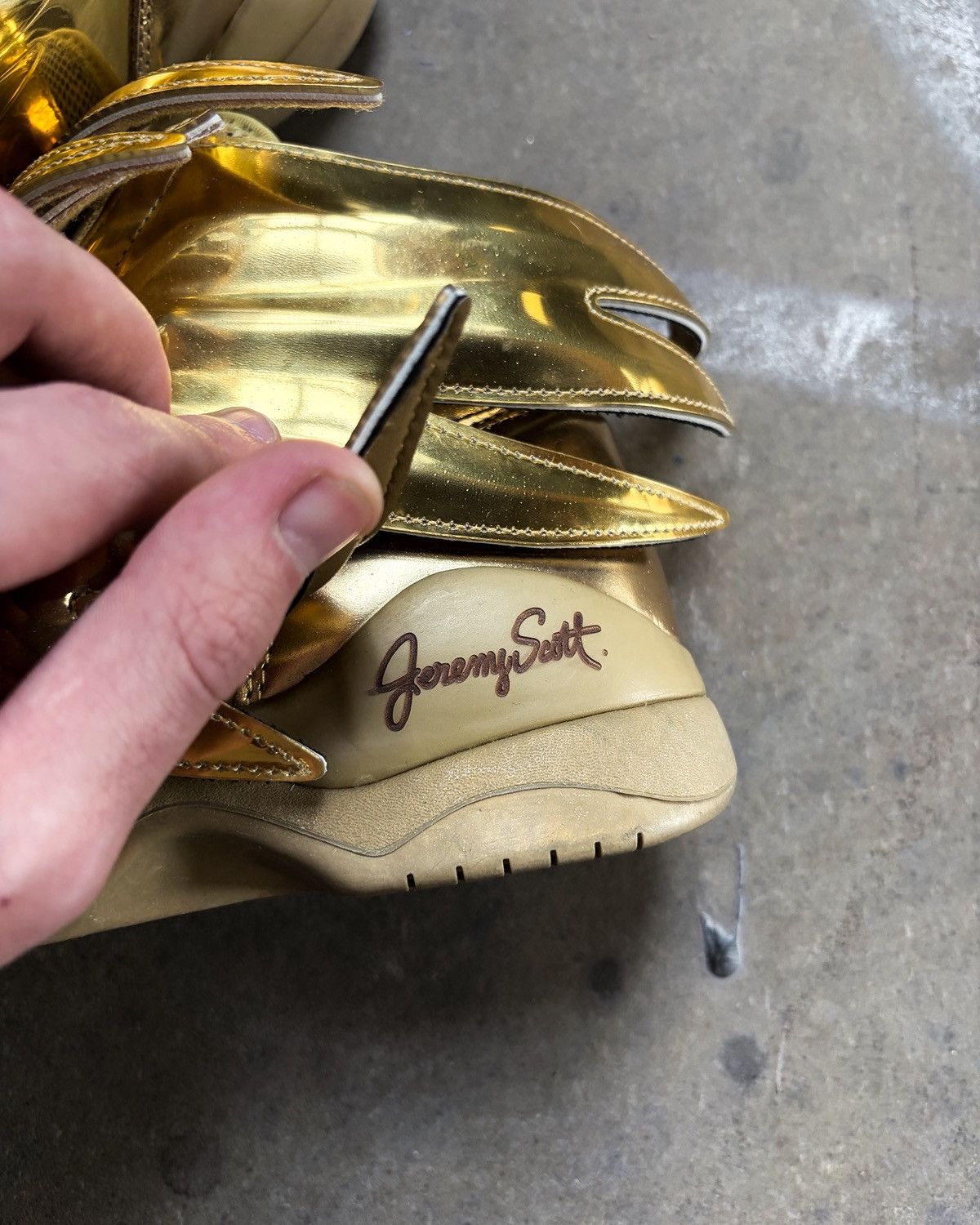 Jeremy Scott GOLD JS WINGS 3.0 Size US 5 / EU 37 - 5 Thumbnail