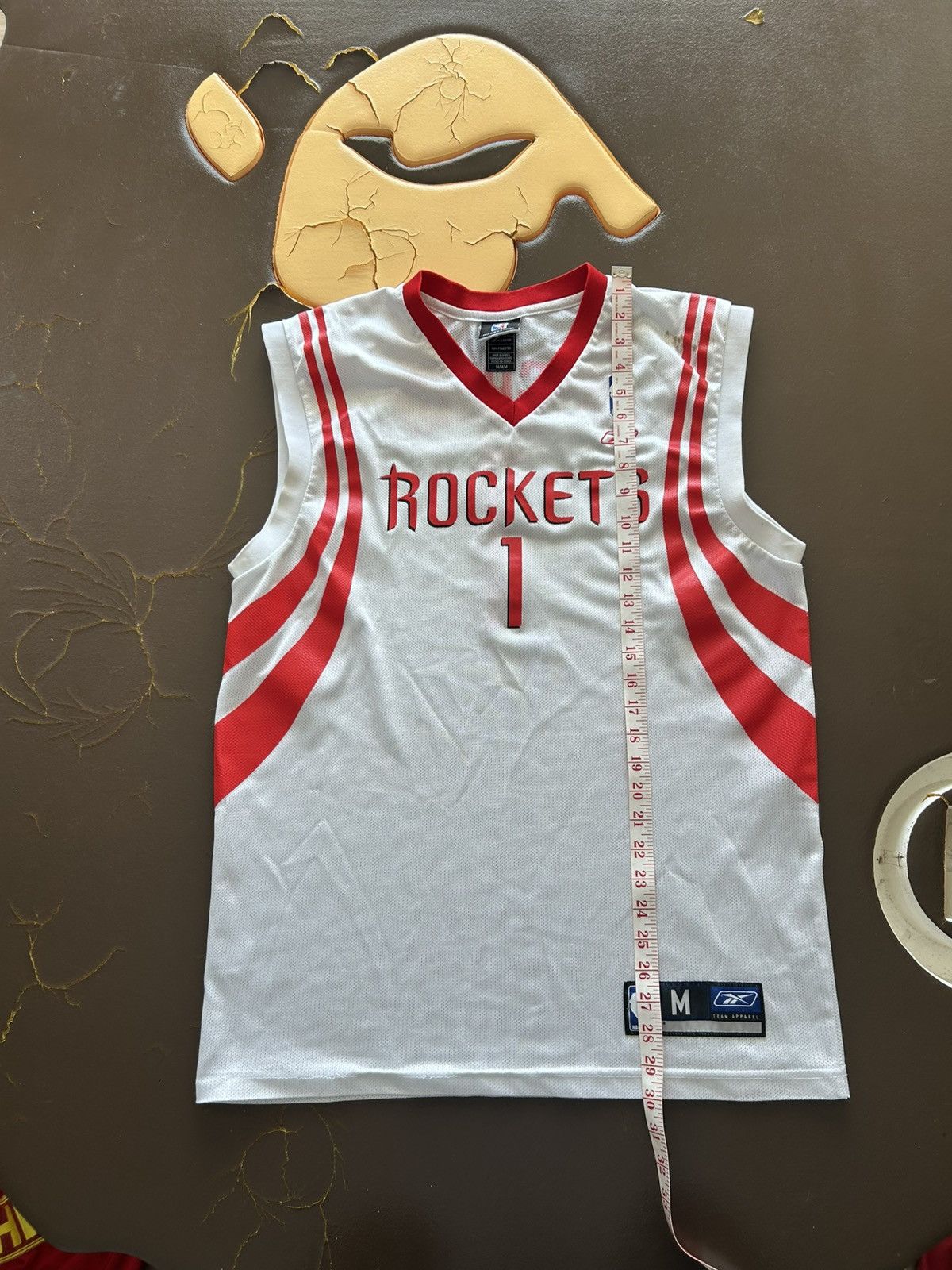 NBA Tracy Mcgrady Rockets NBA Basketball Jersey Reebok Size US M / EU 48-50 / 2 - 8 Thumbnail