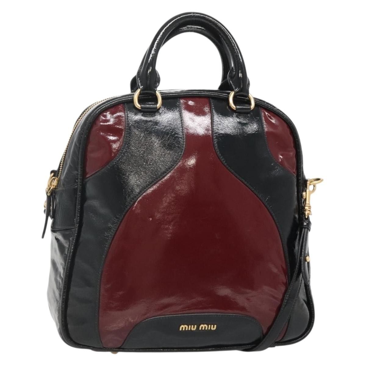 Miu Miu Miu Miu Convertible Satchel Bag Leather Size ONE SIZE - 1 Thumbnail