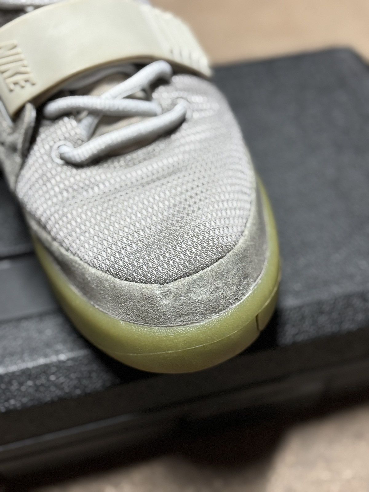 Kanye West × Nike Nike Air Yeezy 2 NRG 'Pure Platinum' Size US 11 / EU 44 - 12 Thumbnail