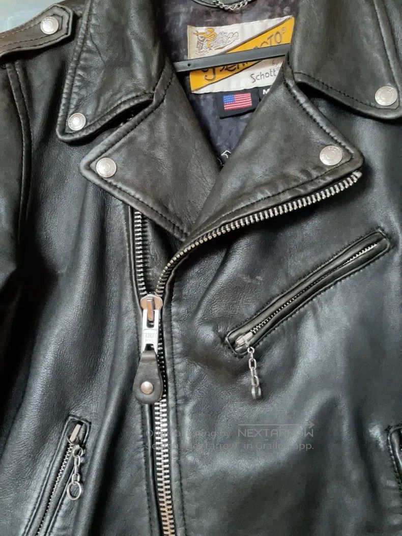 Other Motorcycle leather coat Size US M / EU 48-50 / 2 - 2 Thumbnail