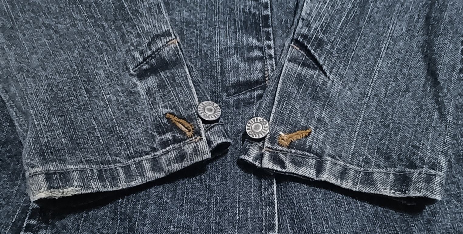 If Six Was Nine × Japanese Brand × semanticdesign SEMANTIC DESIGN SEASONED DENIM JACKET Size US M / EU 48-50 / 2 - 6 Thumbnail