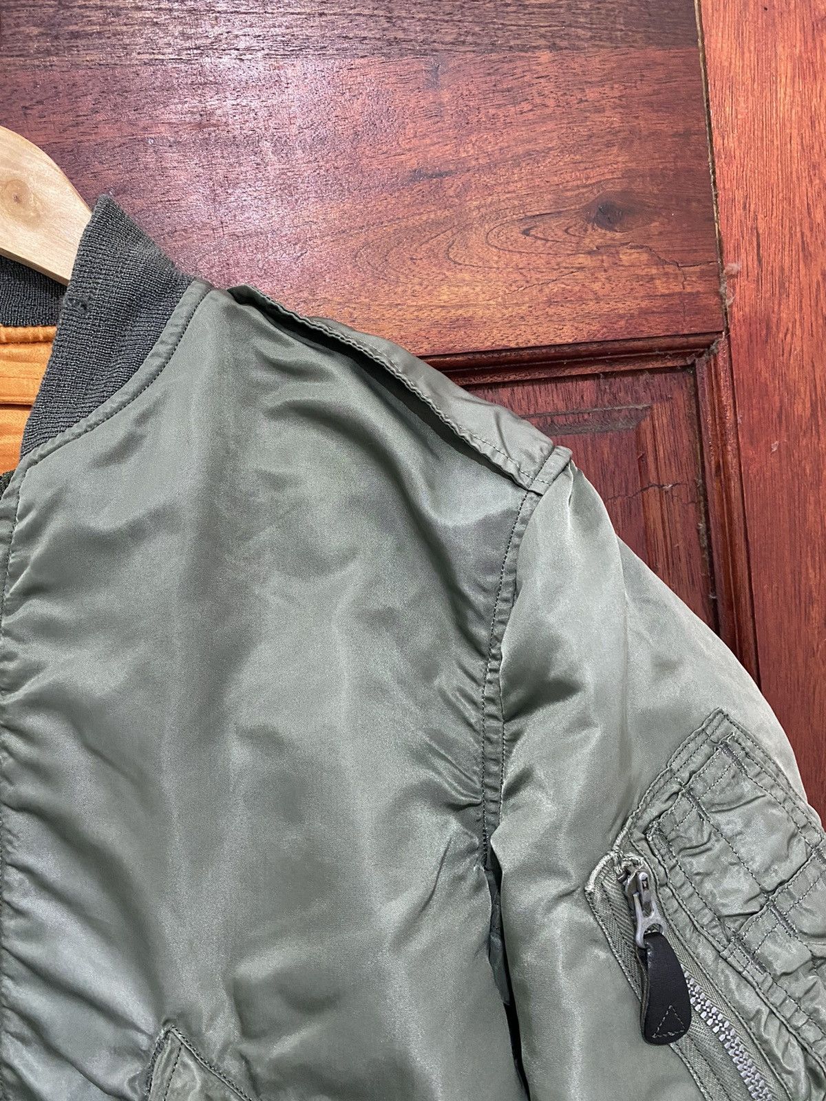 Alpha Industries Rare Vtg 60s Alpha Industries Ma-1 Flying USAF Jacket Size US S / EU 44-46 / 1 - 5 Thumbnail