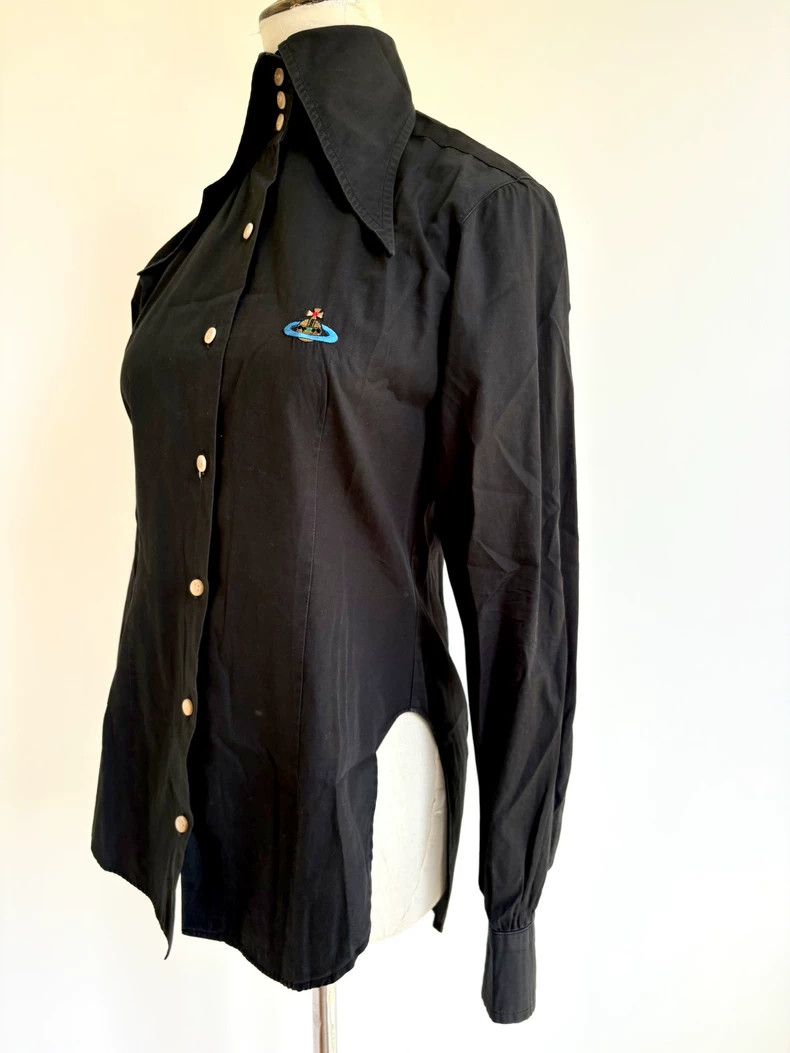 Vivienne Westwood Vivienne Westwood A three-button shirt with a big collar Size S / US 4 / IT 40 - 3 Thumbnail
