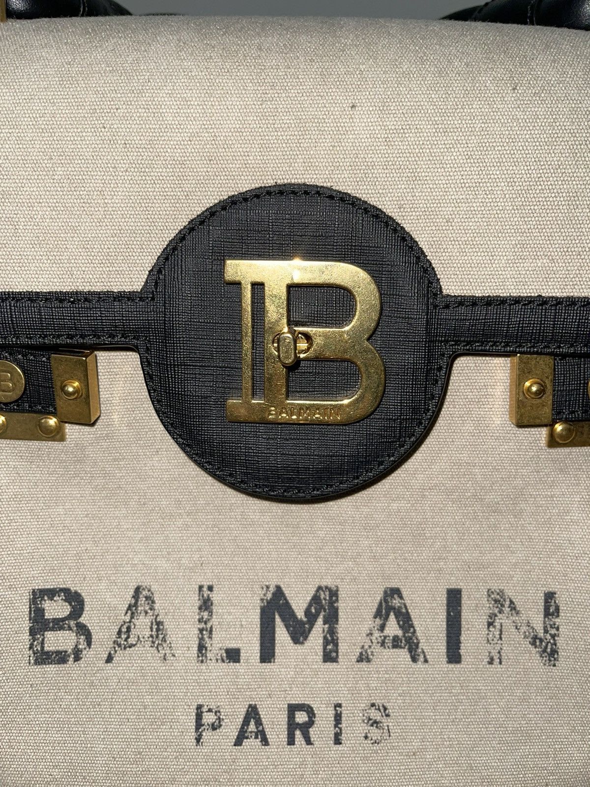 Balmain × Pierre Balmain Balmain B-Buzz top handle/shoulder bag Size ONE SIZE - 6 Thumbnail