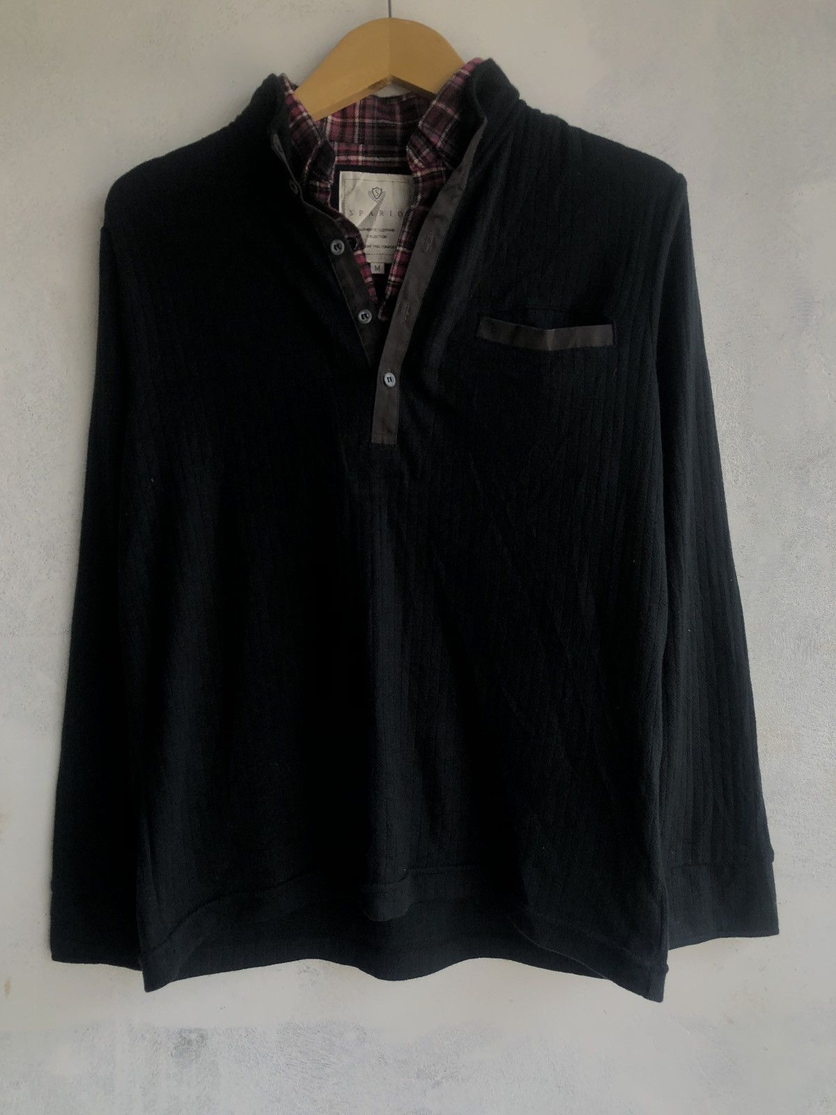 Japanese Gothic Double Layer LongSleeve Rock Punk Style