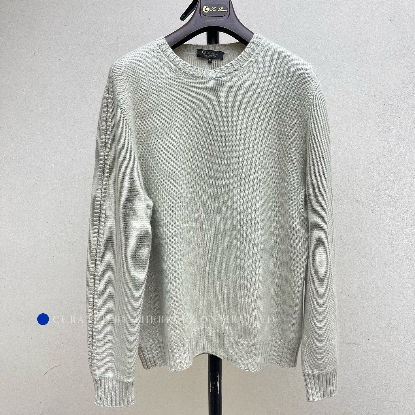 Loro Piana Luxurious Beige Cashmere Crewneck Sweater Size US L / EU 52-54 / 3 - 1 Thumbnail