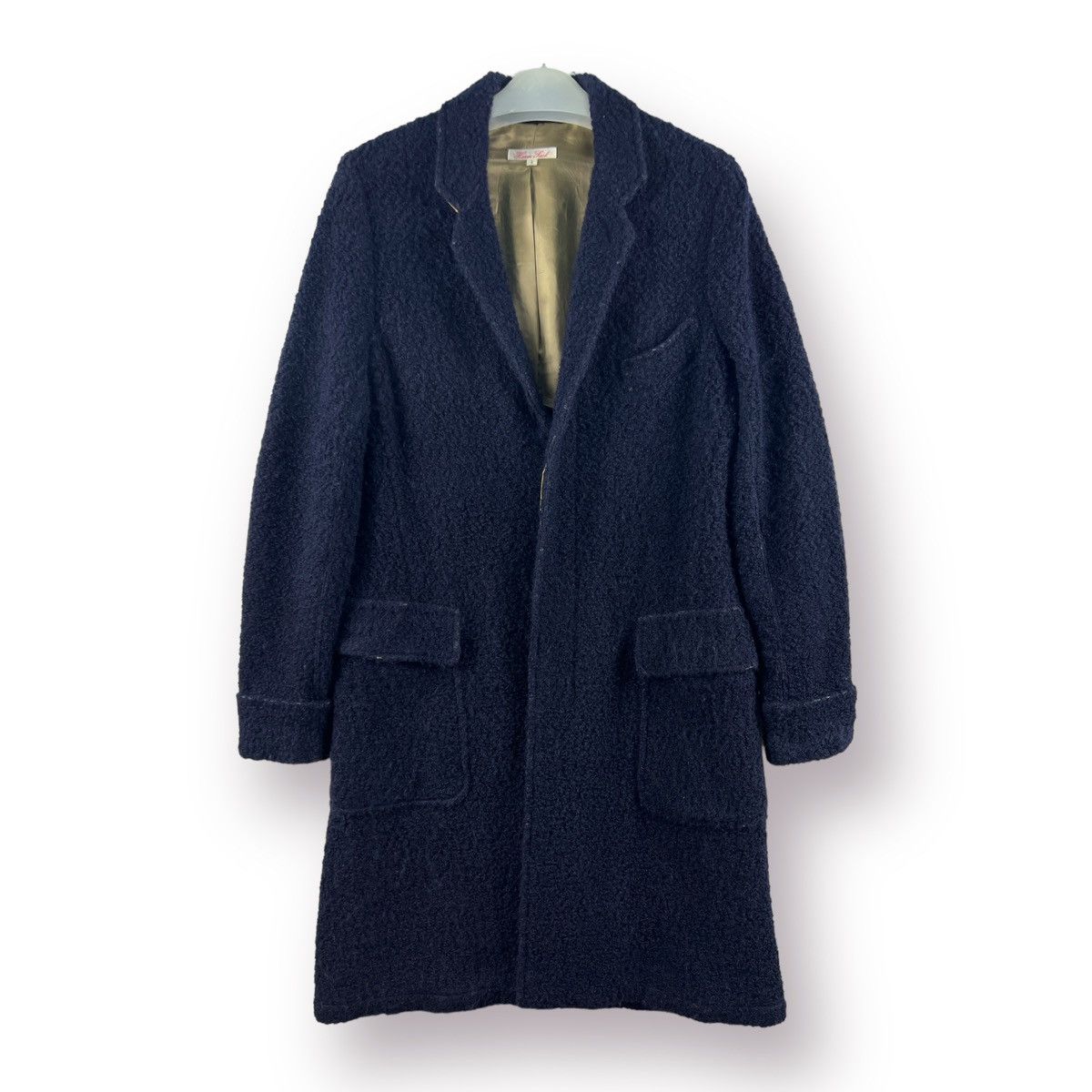 Japanese Brand 🔥 Vintage Japanese Haver Jack Wool Blend LongCoat Size S / US 4 / IT 40 - 1 Thumbnail