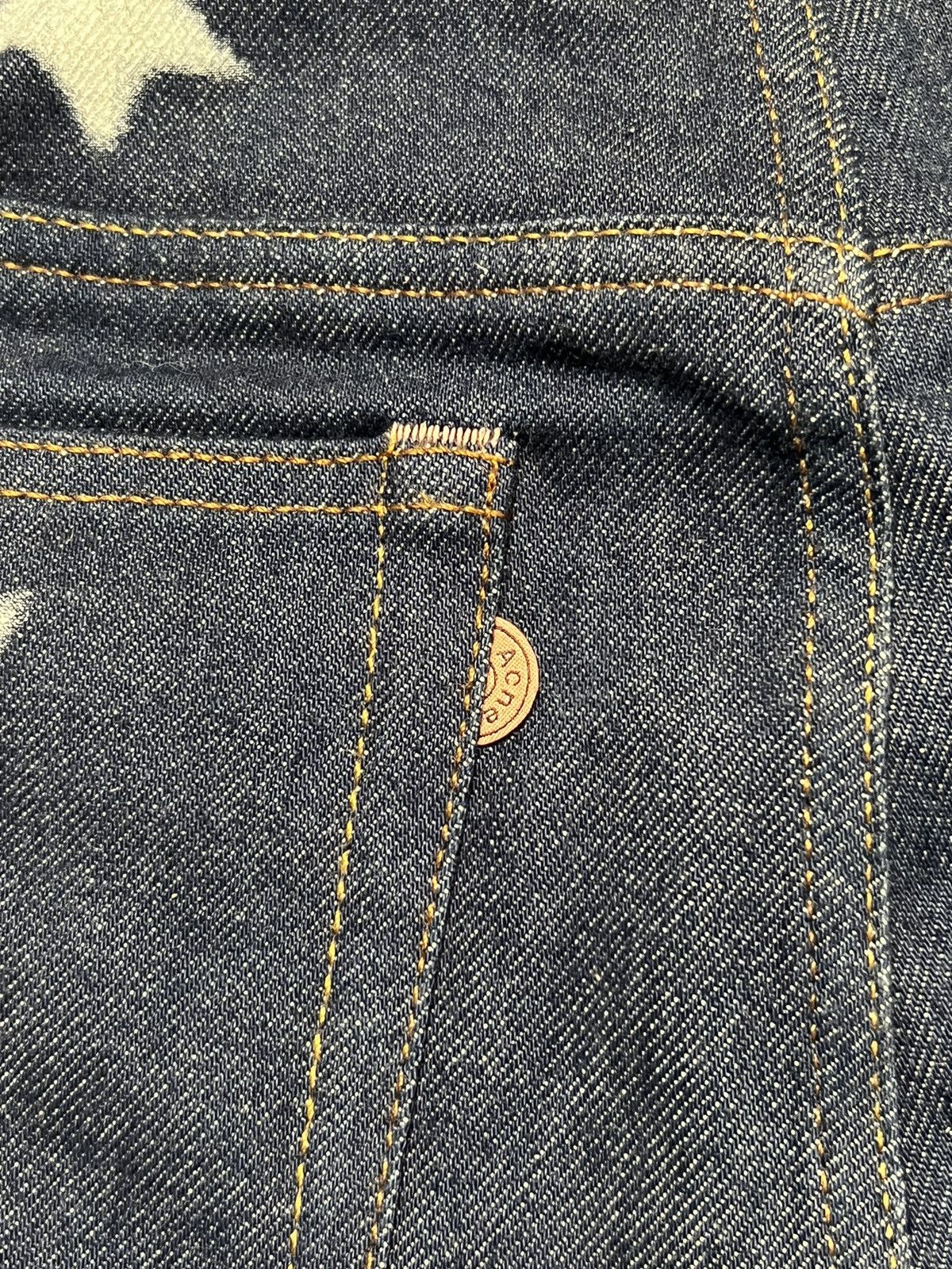 Acne Studios North Star Print Slim Fit Jean Size US 33 - 8 Thumbnail