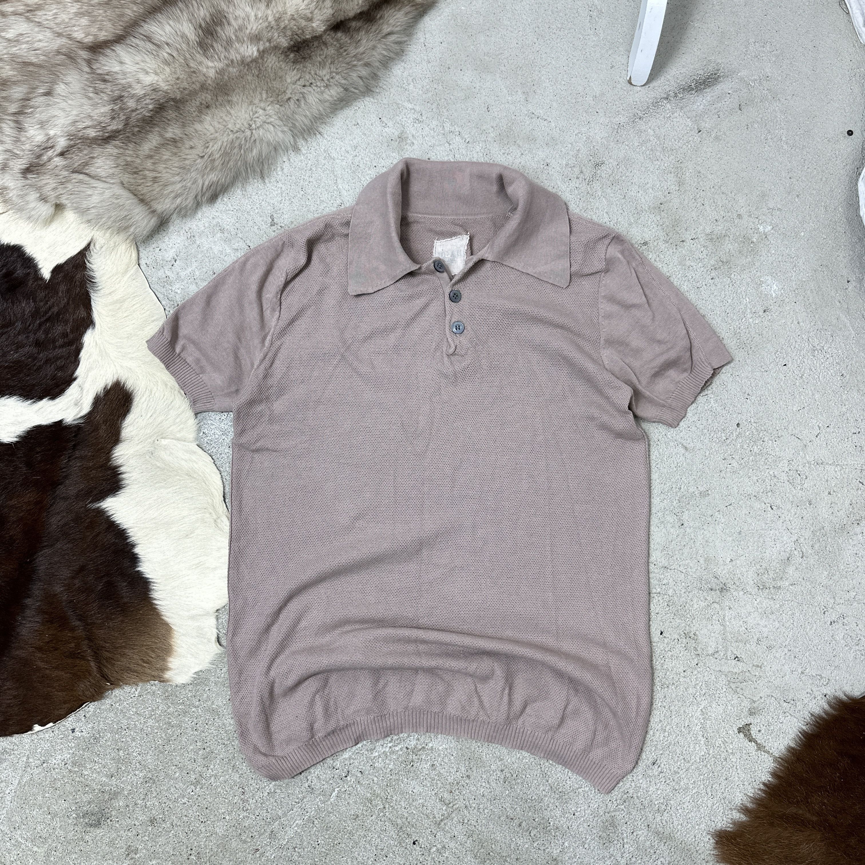 Vintage Vintage Cashmere Dear Cashmere Polo Sweater T-shirt Y2K Size US L / EU 52-54 / 3 - 1 Thumbnail