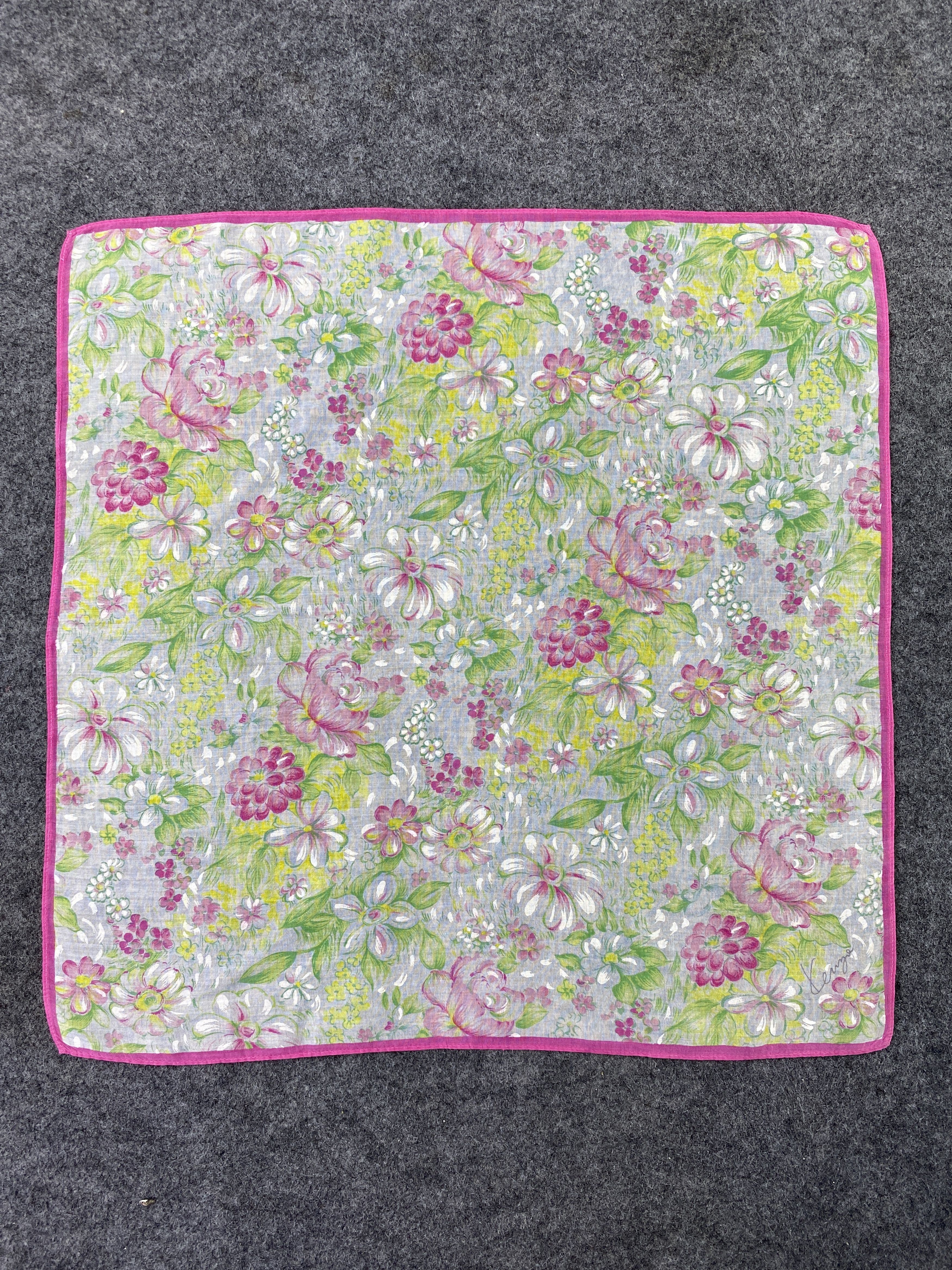 Kenzo Kenzo Handkerchief / Bandana / Neckerchief / Headscarf-B291 Size ONE SIZE - 3 Thumbnail