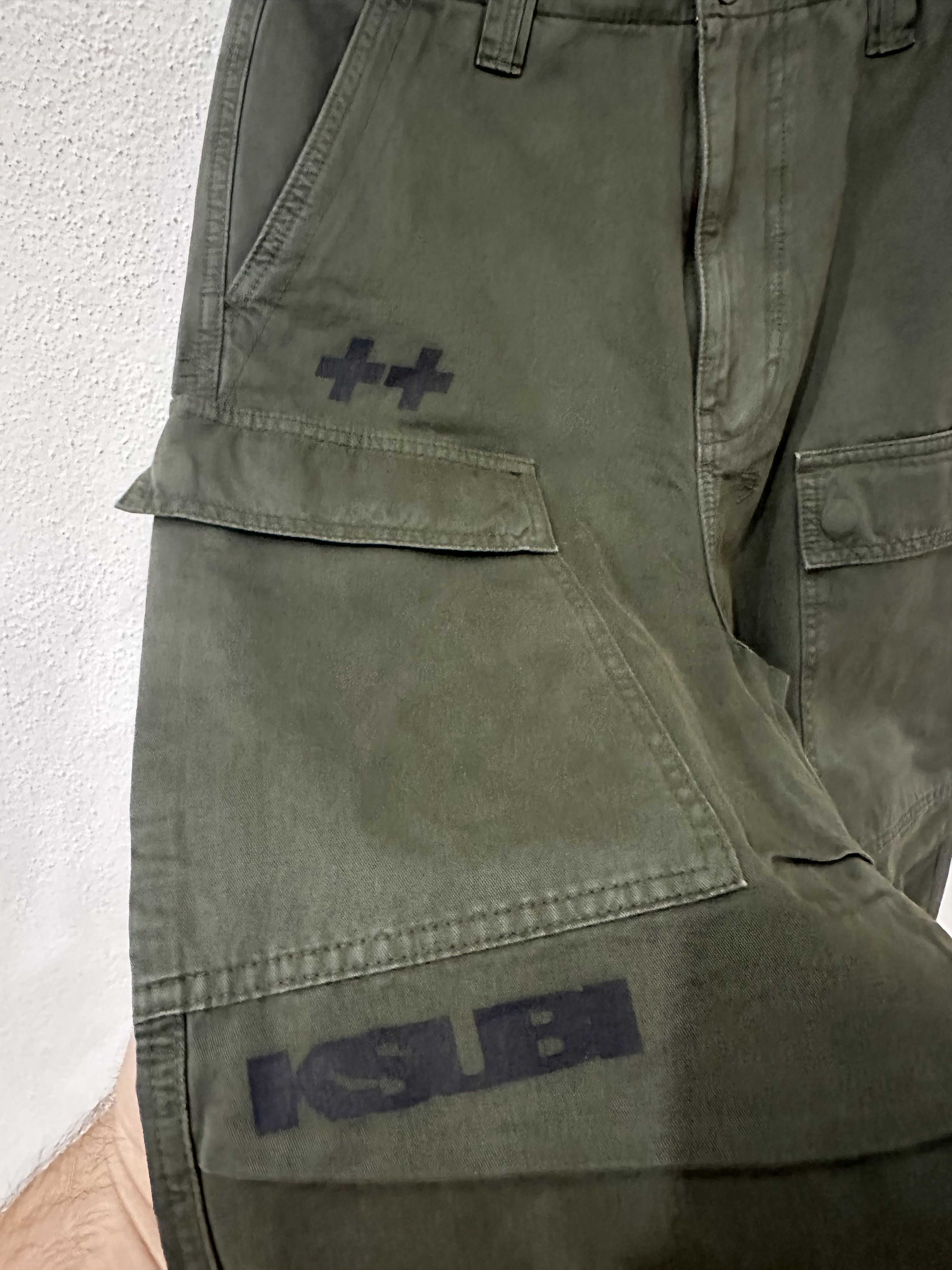 Ksubi Ksubi Forest Cargo Pants Green Size 28 Size US 28 / EU 44 - 2 Thumbnail