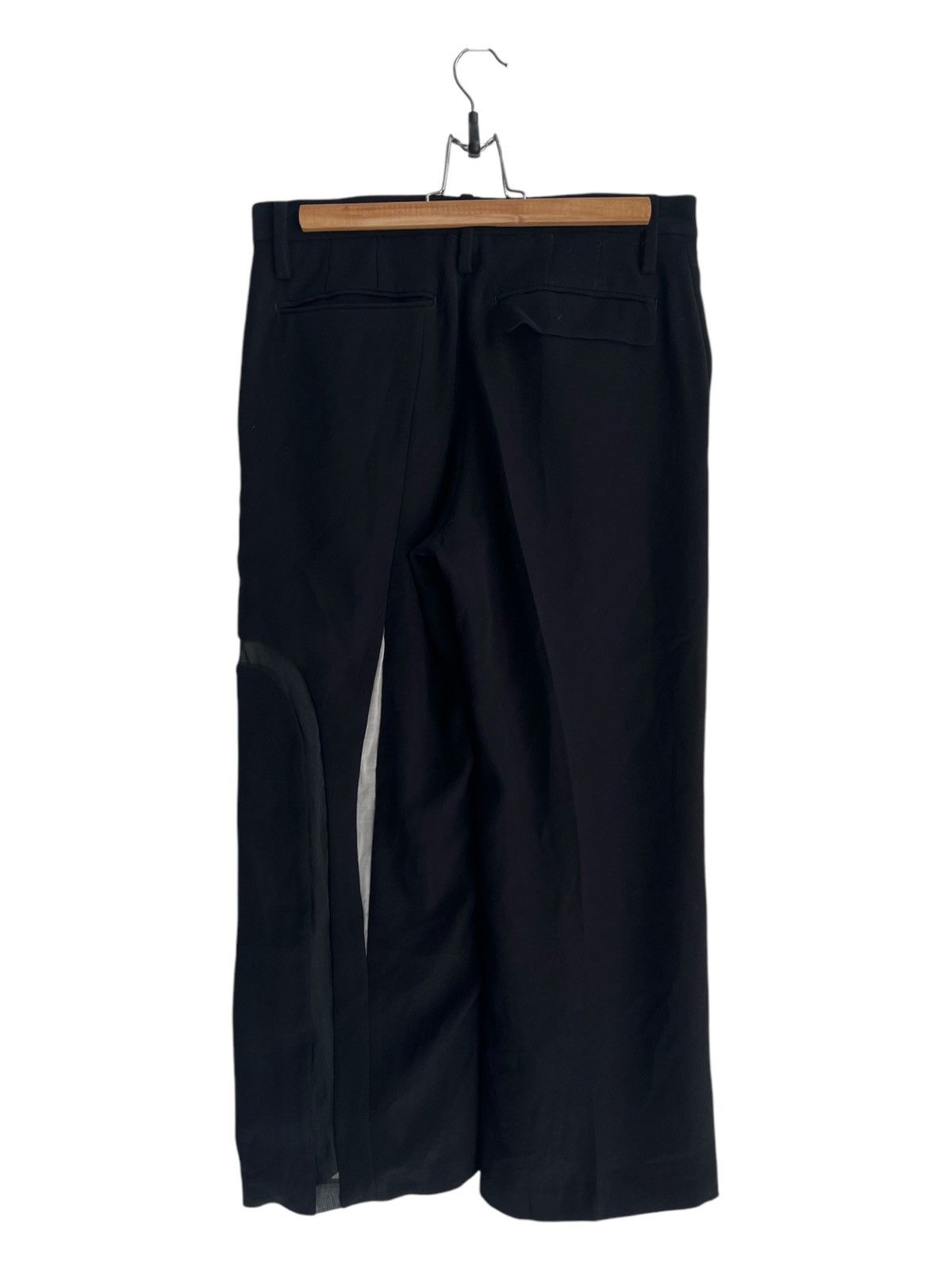 Facetasm FW07 Facetasm 🇯🇵 Side Reconstructed Wide Leg Unusual Pants Size US 31 - 4 Thumbnail