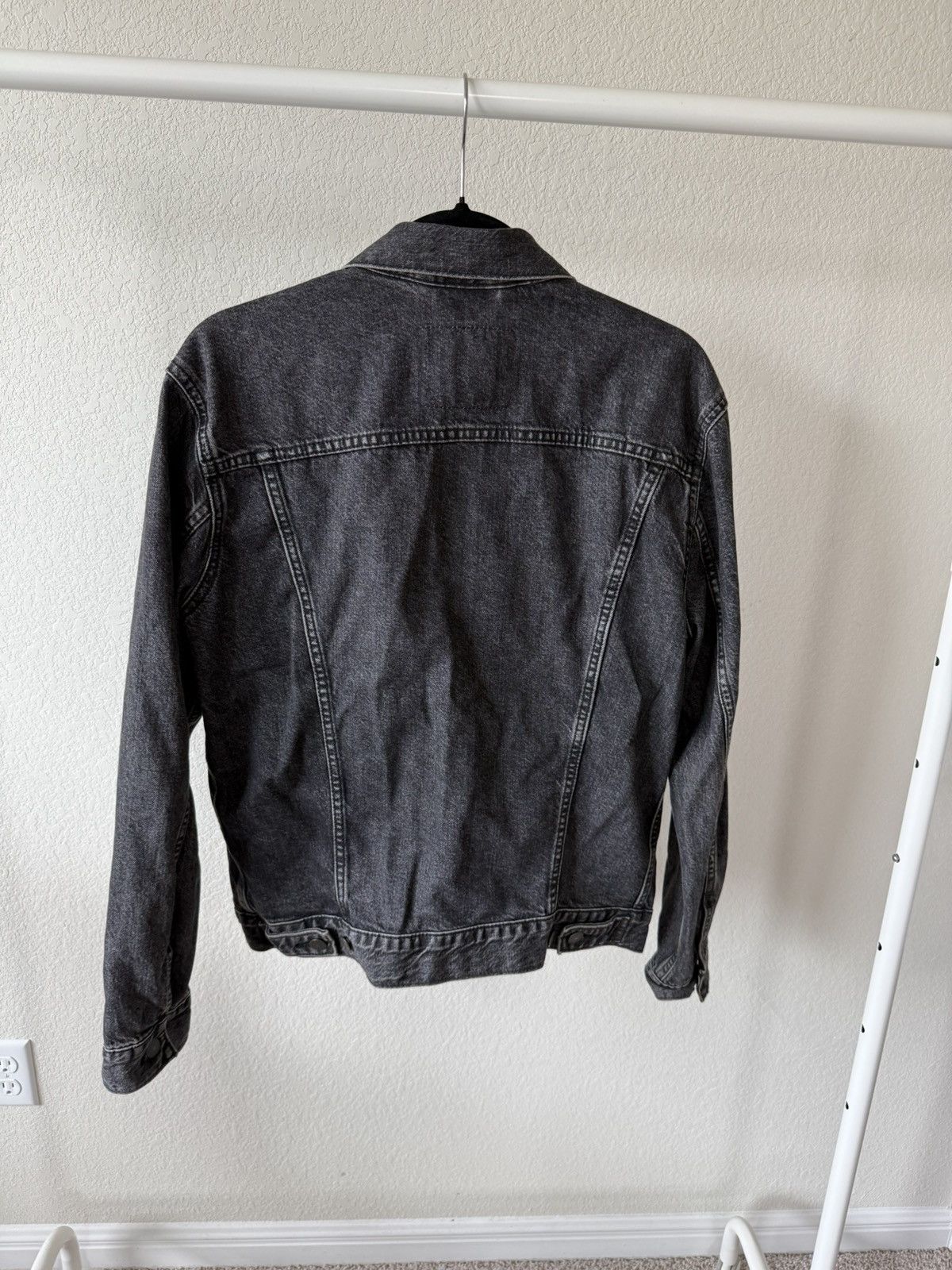 Levi's Denim Jacket - Black ♠️ Size US M / EU 48-50 / 2 - 2 Thumbnail