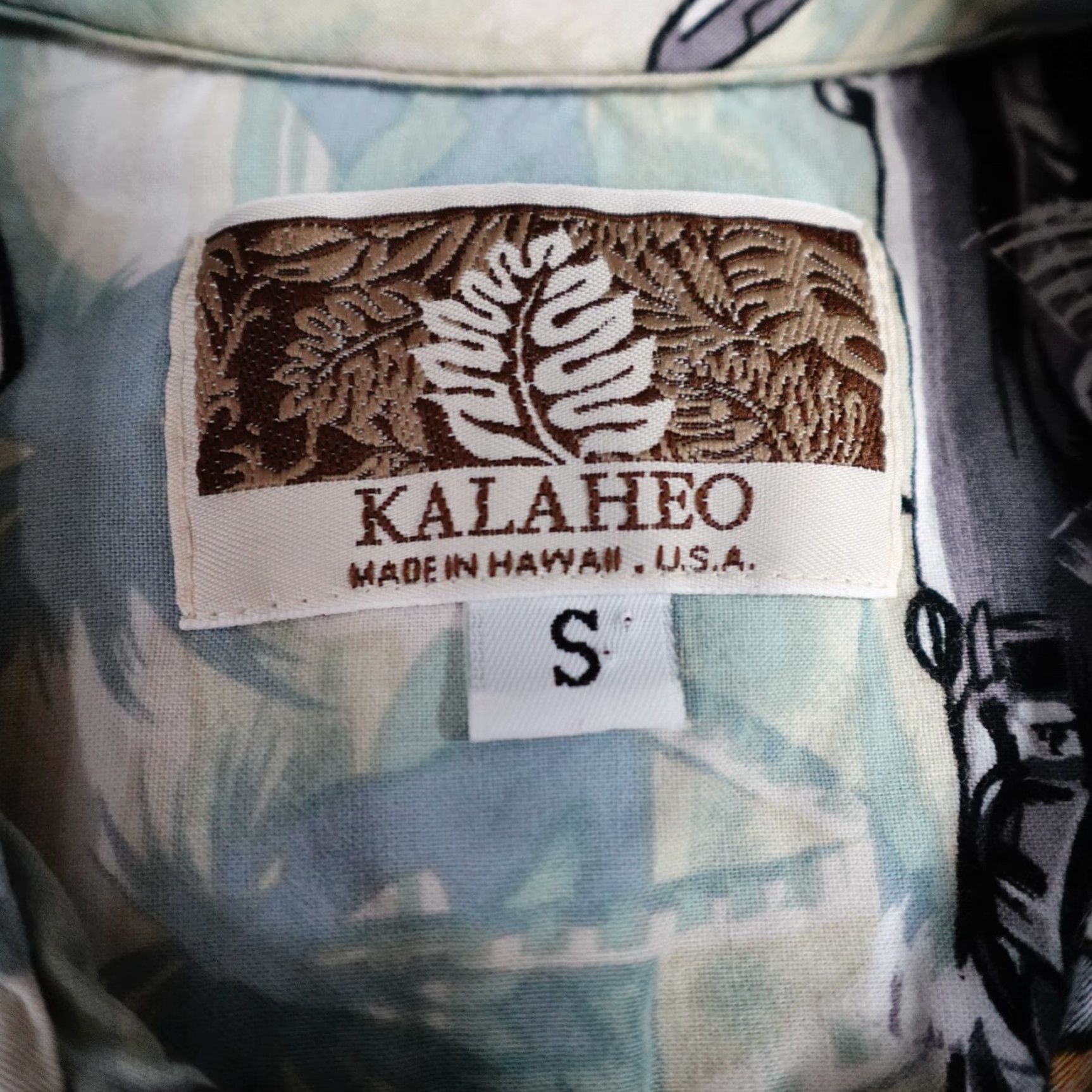 Vintage VINTAGE Kalaheo Polo Shirt Small Green Blue USA Garment Men Polo Short Sleeve Collared Cotton Blend Flaw Free Ships Next Business Day Size US S / EU 44-46 / 1 - 4 Thumbnail