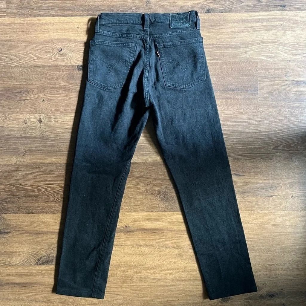 Levi's Levi's Premium Black Wedgie Ripped Denim Jeans 🖤👖 Size 42" / US 20 - 4 Thumbnail