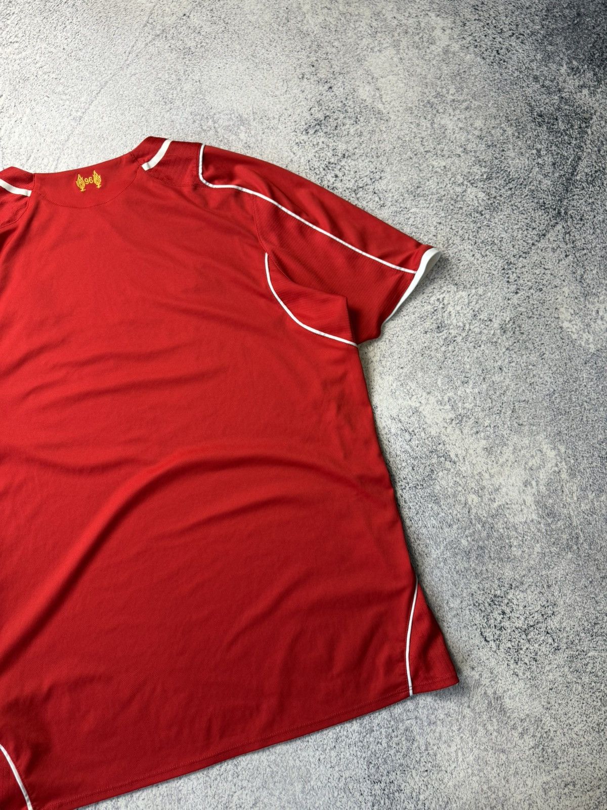 Vintage LIVERPOOL 2014 FOOTBALL SHIRT JERSEY HOME WARRIOR ORIGINAL Size US L / EU 52-54 / 3 - 18 Thumbnail