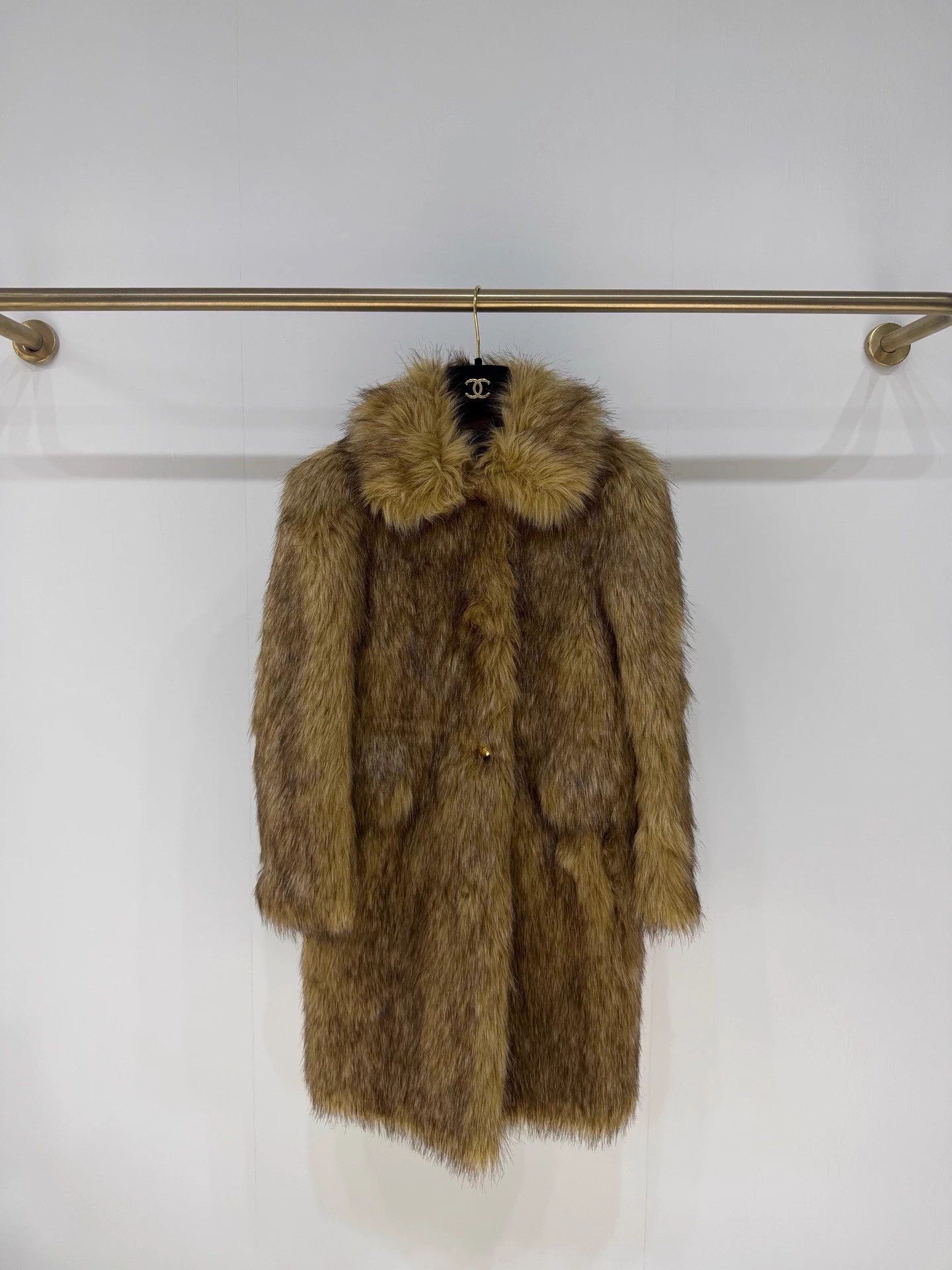 Prada Prada FW25 "Eco-Fur" Coat - New w/ Tags - Size 36 Size XS / US 0-2 / IT 36-38 - 1 Thumbnail
