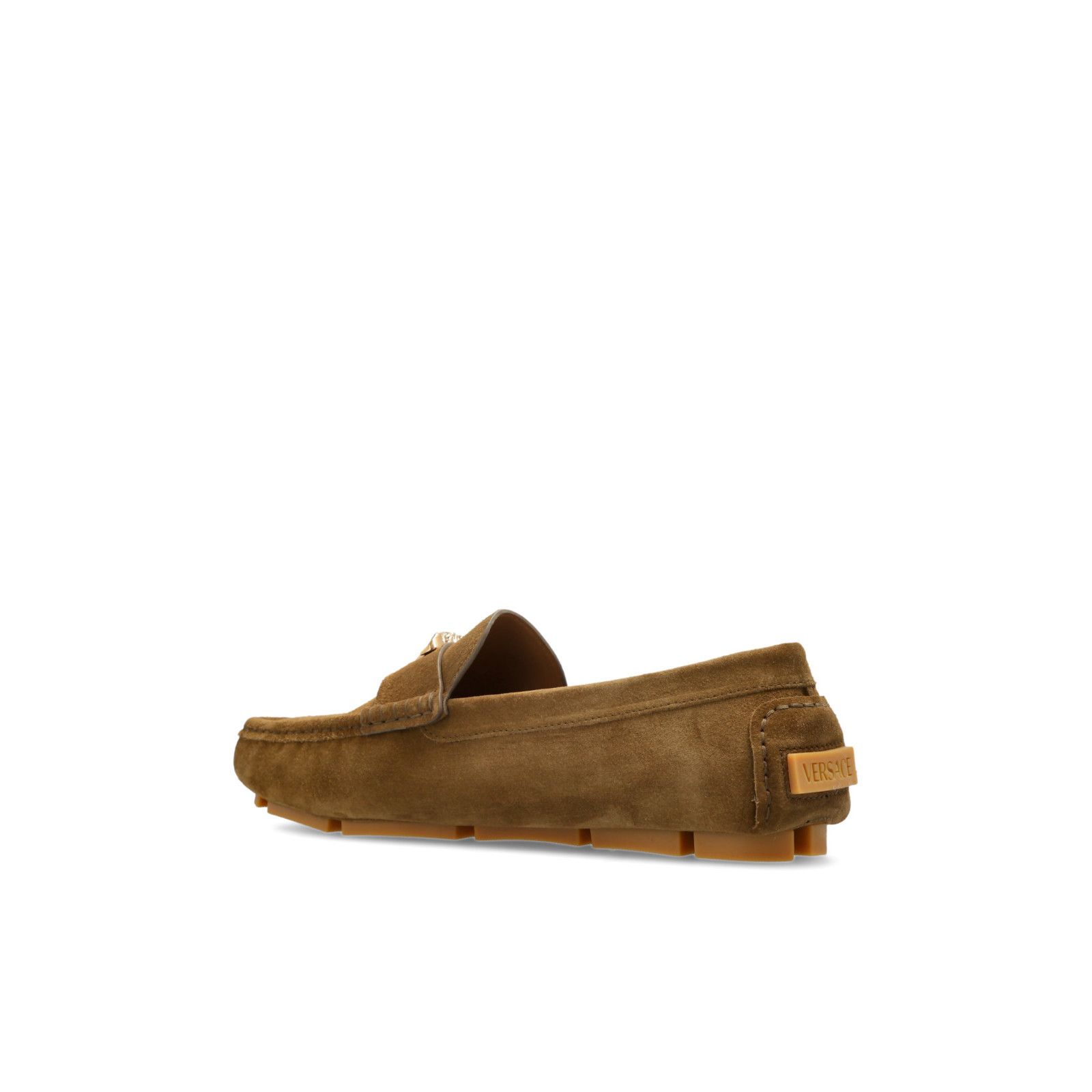 Versace VERSACE ''Drivers'' Brown Loafers New And Authentic (Men's s Size US 6.5 / EU 39-40 - 3 Thumbnail