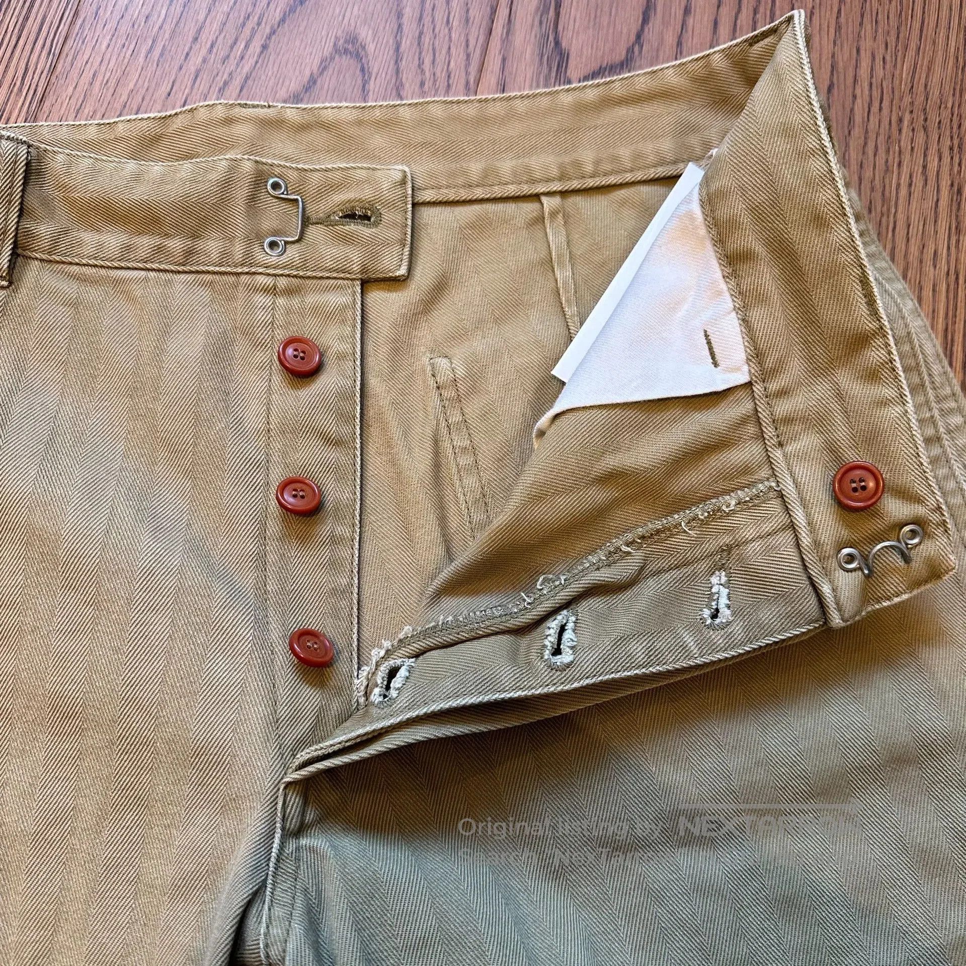 Visvim visvim pastoral herringbone shorts 18ss. Size US 26 / EU 42 - 4 Thumbnail