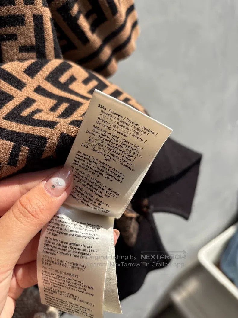 Fendi Fendi Double F-Style Short-Sleeved Knit Sunglasses Size XS / US 0-2 / IT 36-38 - 7 Thumbnail