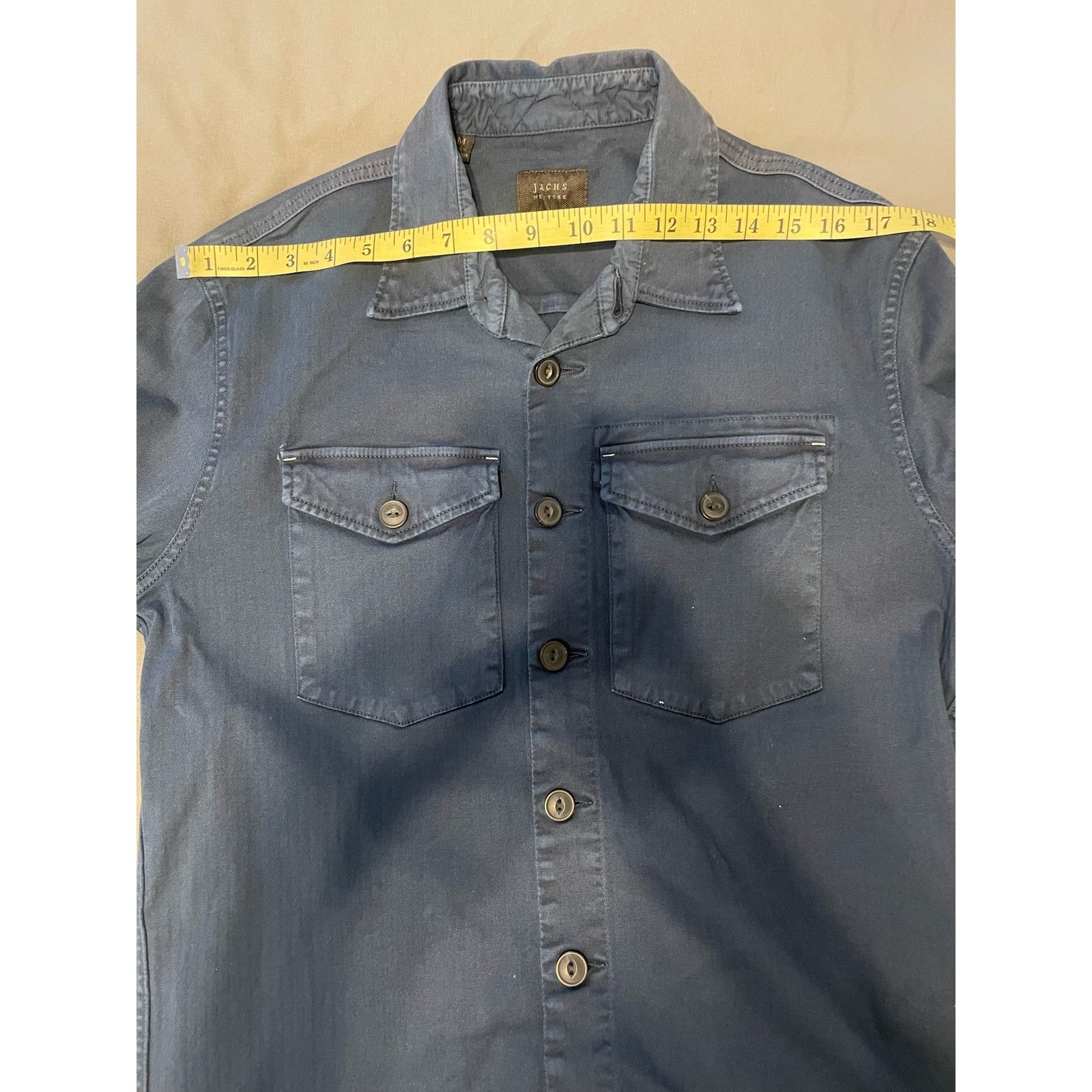 JACHS NY Jachs New York- Overshirt Jacket/ Ash Blue / M / NWOT Size US M / EU 48-50 / 2 - 3 Thumbnail