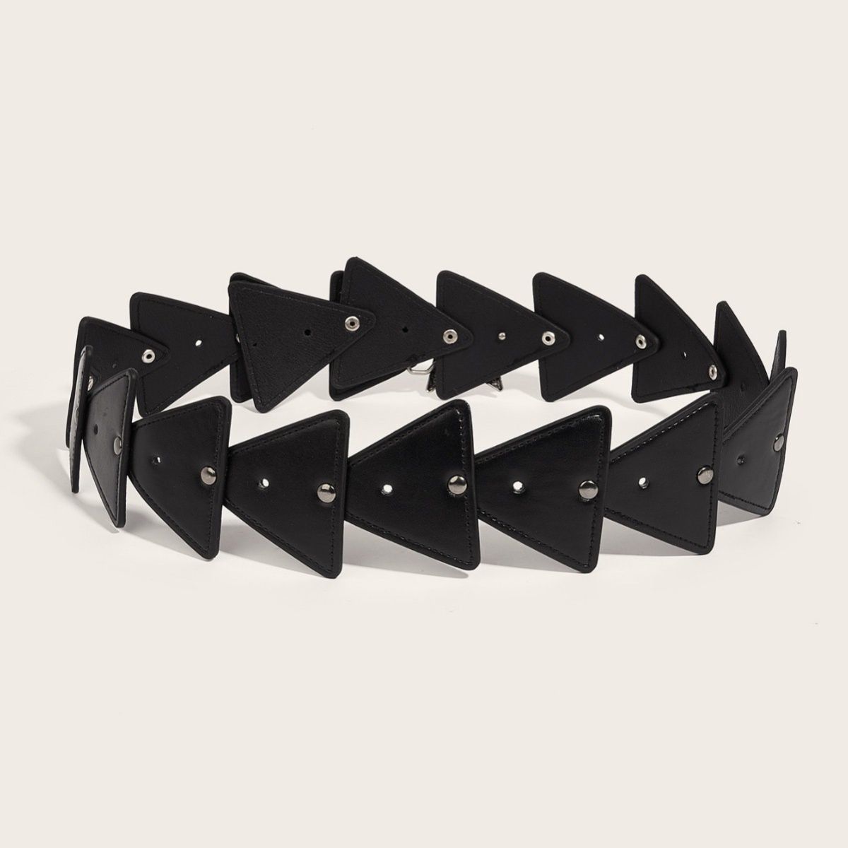 Designer Hip-hop Vintage Belt Riveted Belts Menswear Accessories Size ONE SIZE - 3 Thumbnail