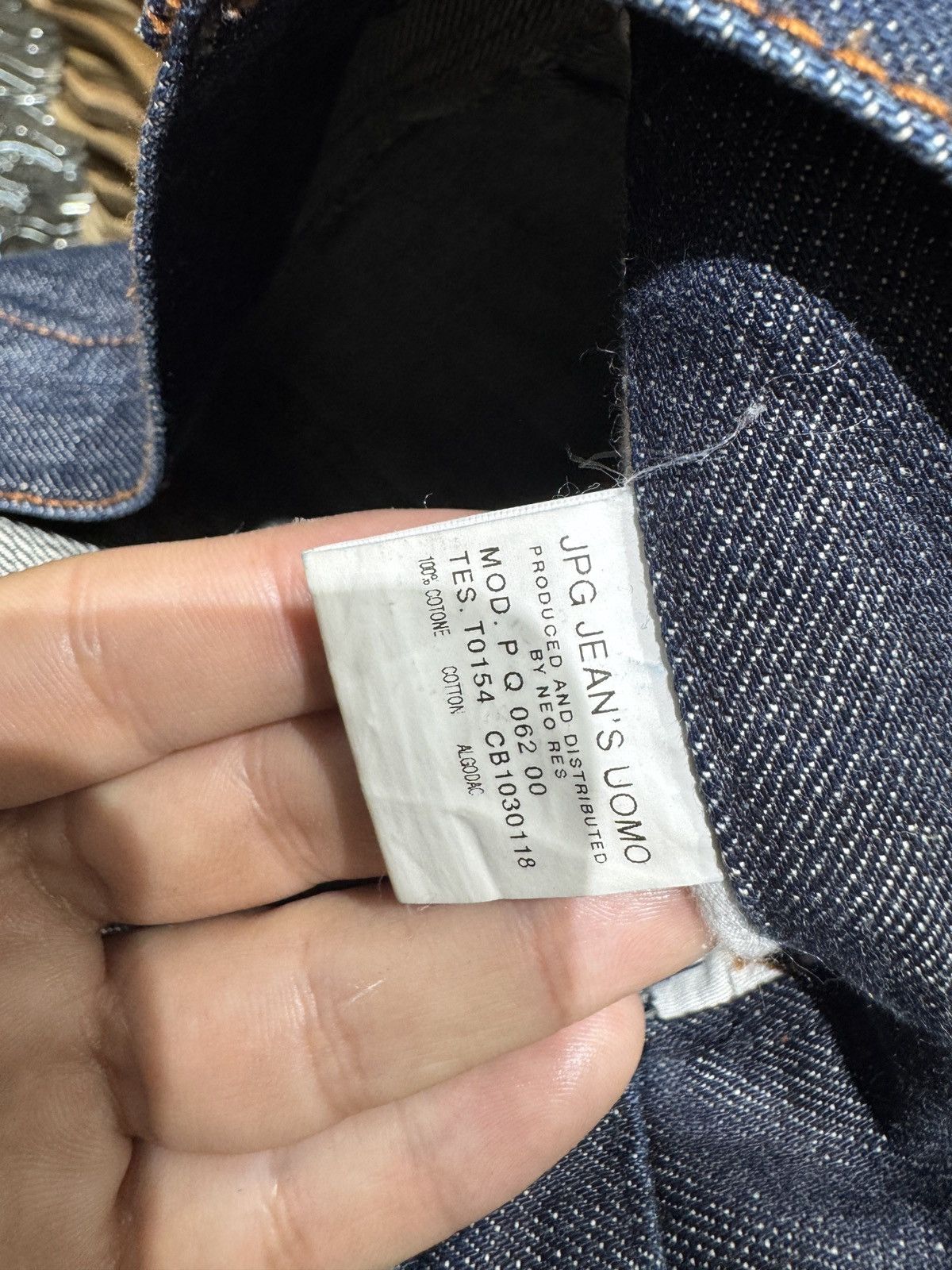 Jean Paul Gaultier Jean paul gaultier jeans 1990 Size US 31 - 11 Thumbnail