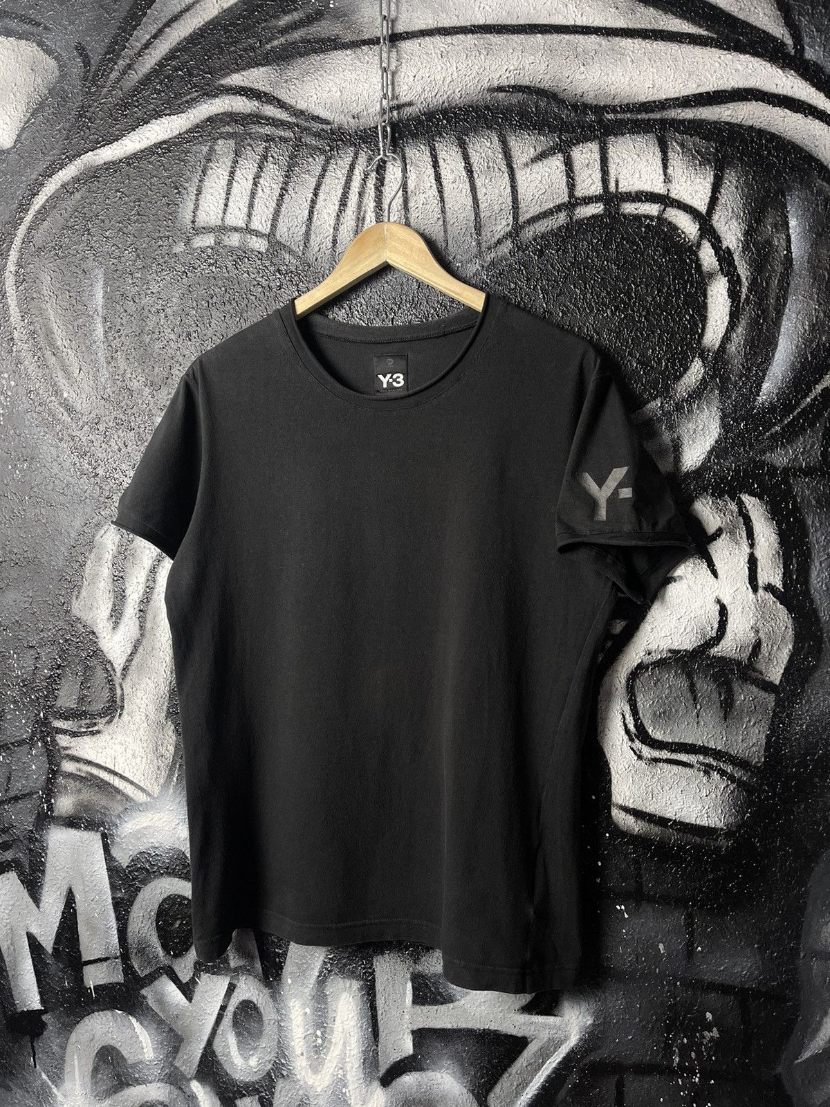 Adidas Y2K Adidas x Yohji Yamamoto Vintage T-Shirt Size M Size US M / EU 48-50 / 2 - 1 Thumbnail