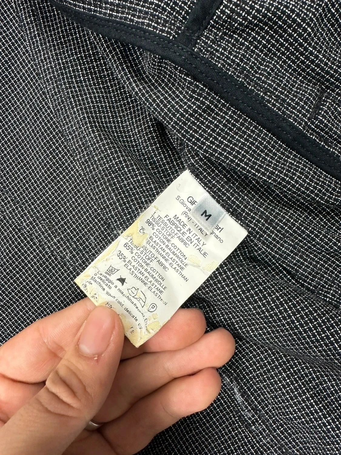 Marithe + Francois Girbaud Marithé + Francois Girbaud Fitted Jacket Pied de Poule Size M / US 6-8 / IT 42-44 - 13 Thumbnail