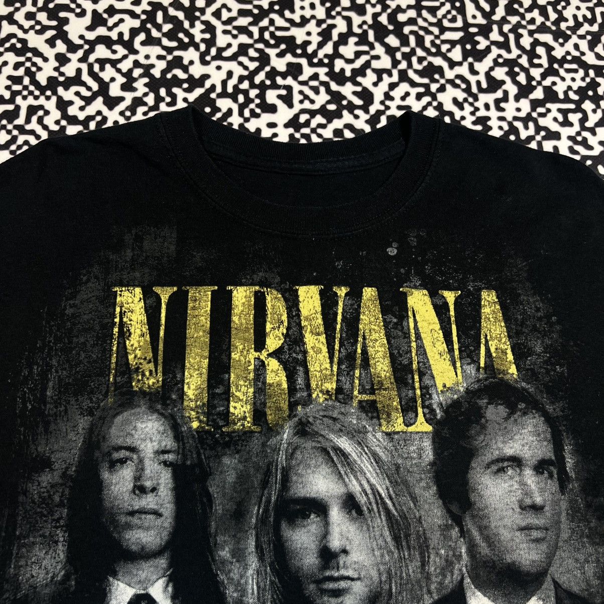 Band Tees Vintage Y2K Nirvana Kurt Cobain Band Rock T-shirt 90s Style Size US M / EU 48-50 / 2 - 9 Thumbnail