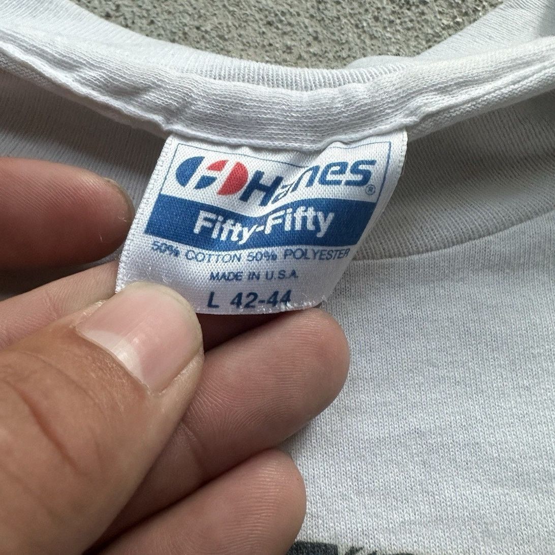 Hanes × Vintage Vintage Randy Lee Tattoo Killer Kat 1991 Shirt Men’s Large L Size US L / EU 52-54 / 3 - 5 Thumbnail