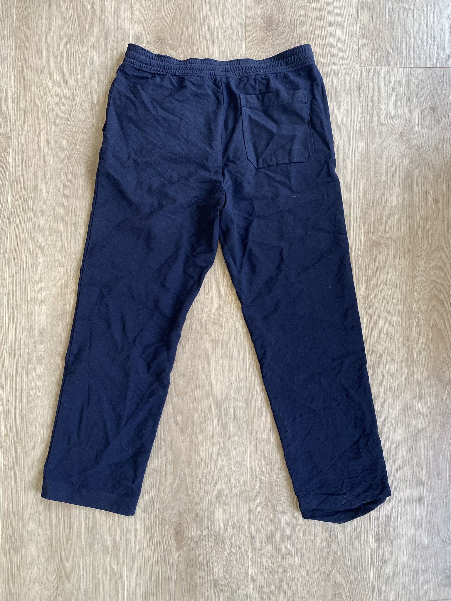 Acne Studios 48/M - Cropped Wool Trouser - Navy Size US 32 / EU 48 - 7 Thumbnail