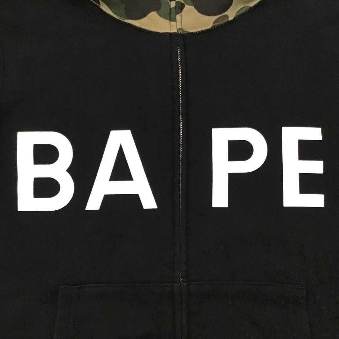 Bape BAPE LOGO 1st camo full zip hoodie a bathing ape Size US M / EU 48-50 / 2 - 3 Thumbnail