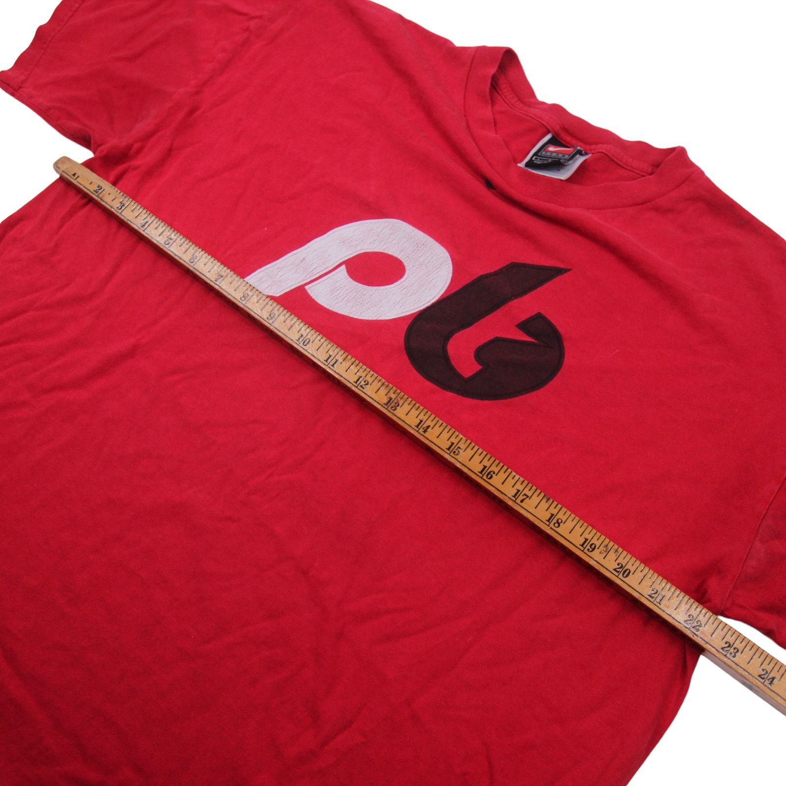 Nike × Vintage Vintage Nike Portland Blazers Spellout Graphic T Shirt Size US L / EU 52-54 / 3 - 4 Thumbnail