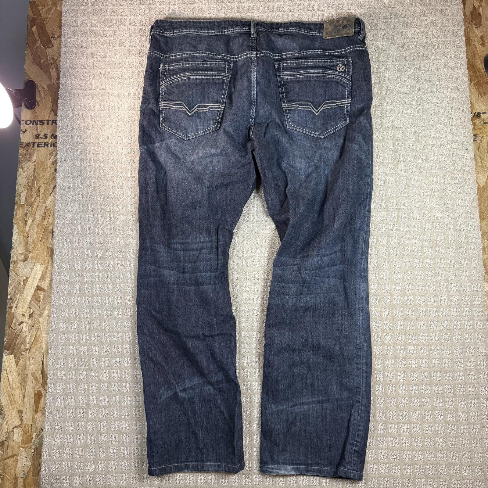 Buffalo David Bitton Buffalo David Bitton Six-X slim straight stretch jeans 42x31 Size US 42 / EU 58 - 8 Thumbnail