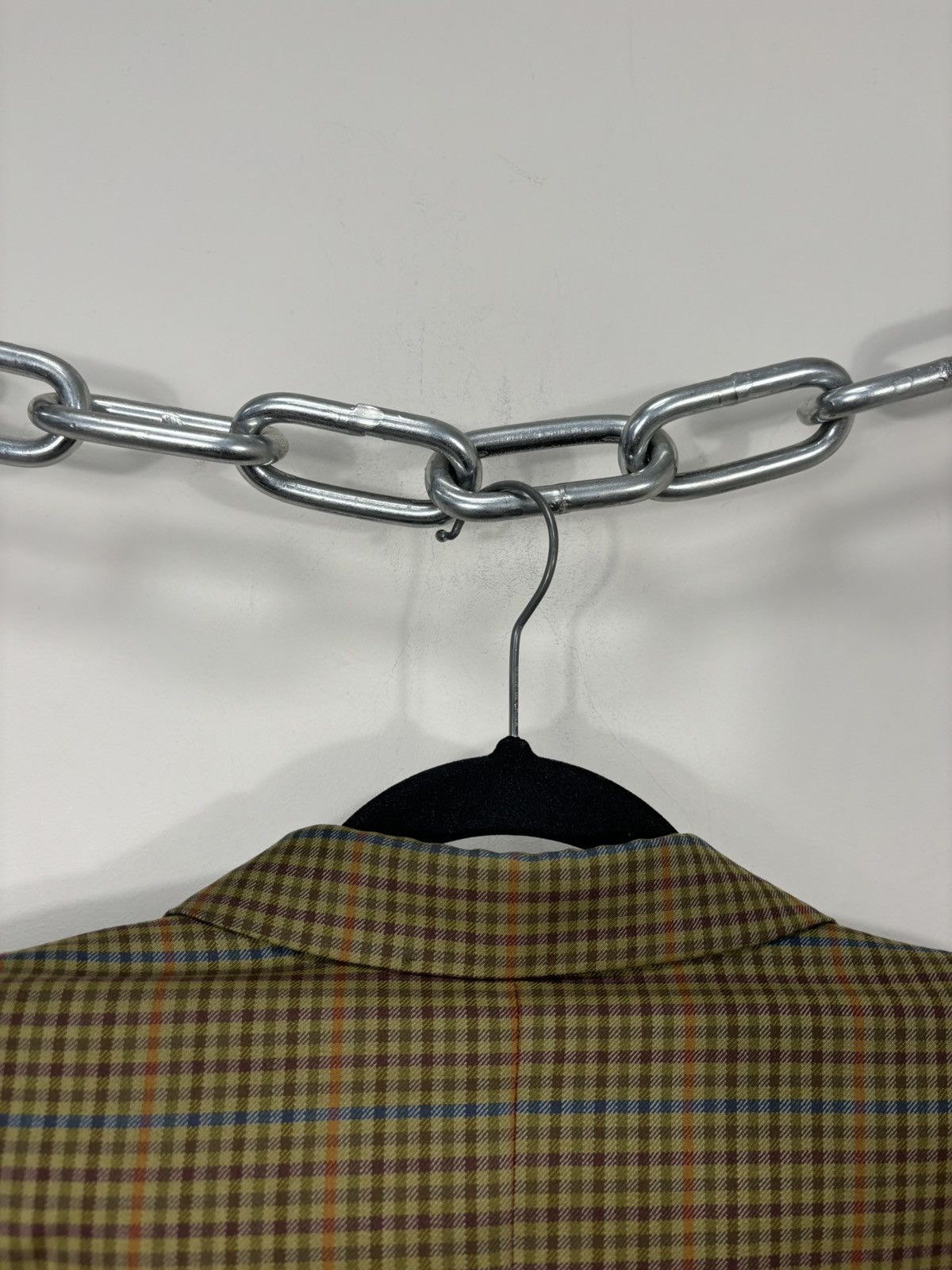 Ballantyne Vintage Davide Cenci X Ballantyne Check Wool Blazer Jacket Size 38R - 15 Thumbnail