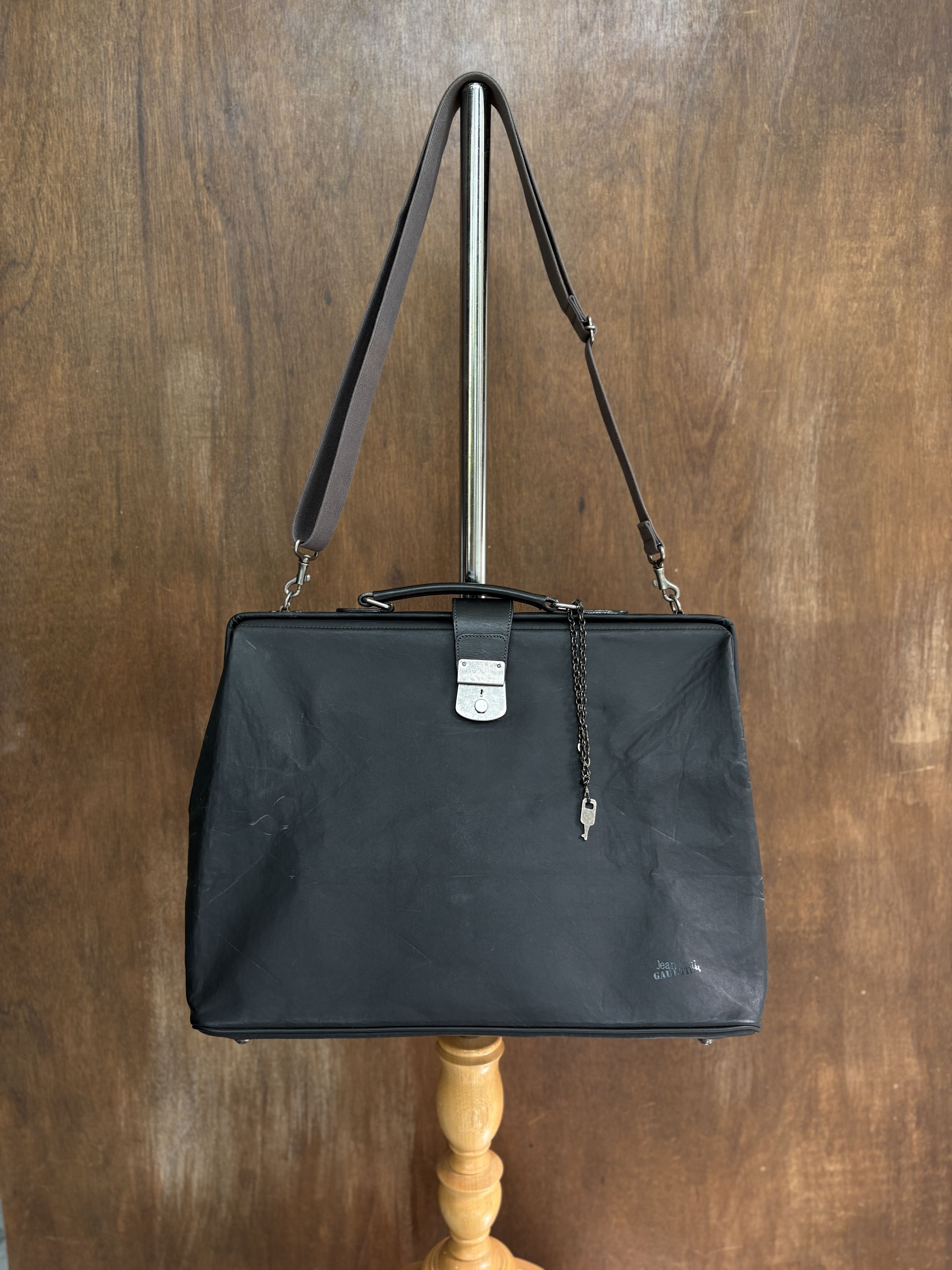 バッグ Jean Paul Gaultier Doctor bag OTHER) 1990'S JEAN PAUL GAULTIER 2WAY DOCTOR BAG WITH KEY