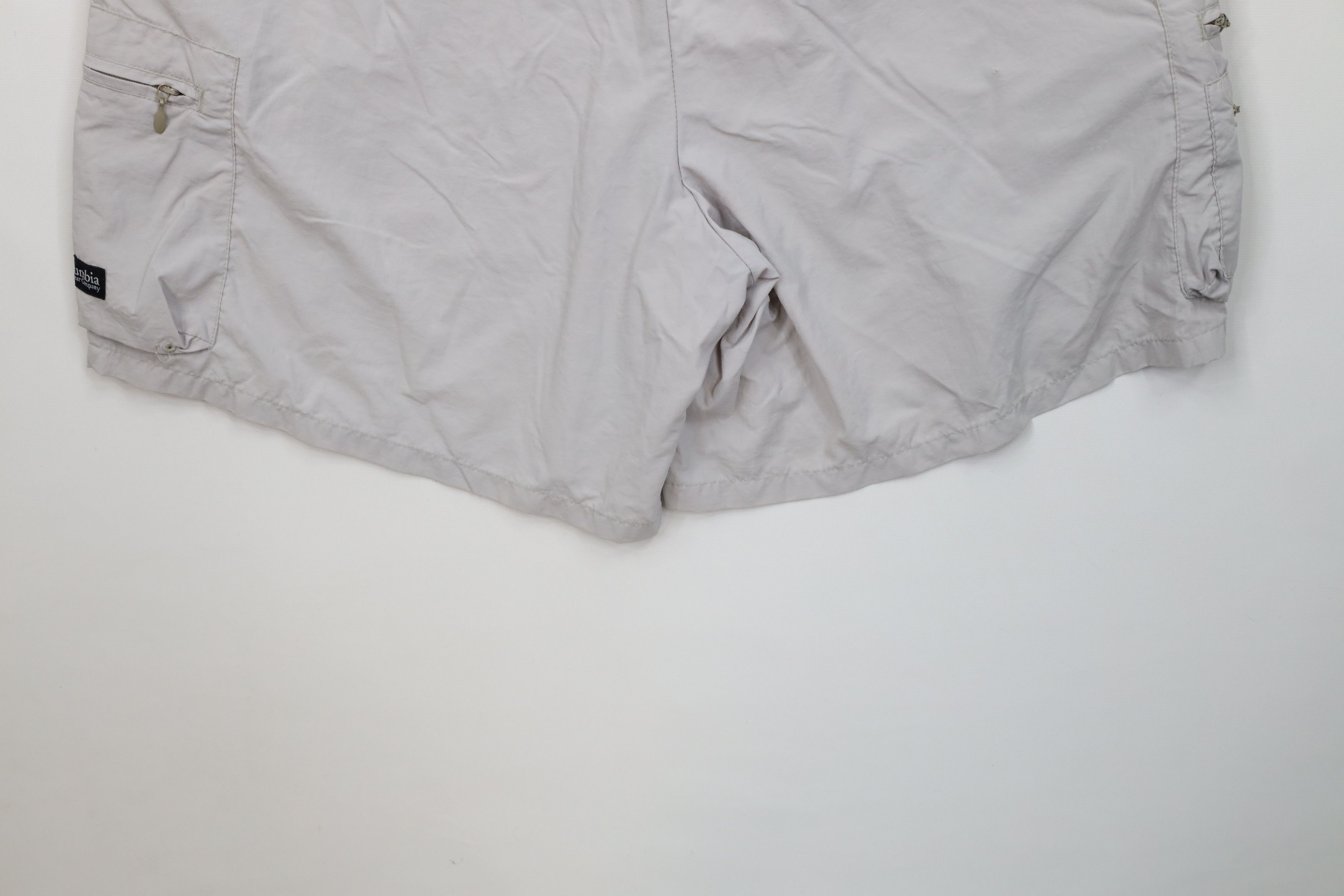 Columbia Vintage 90s Columbia Above Knee Belted Trekking Cargo Shorts Size US 34 / EU 50 - 13 Thumbnail