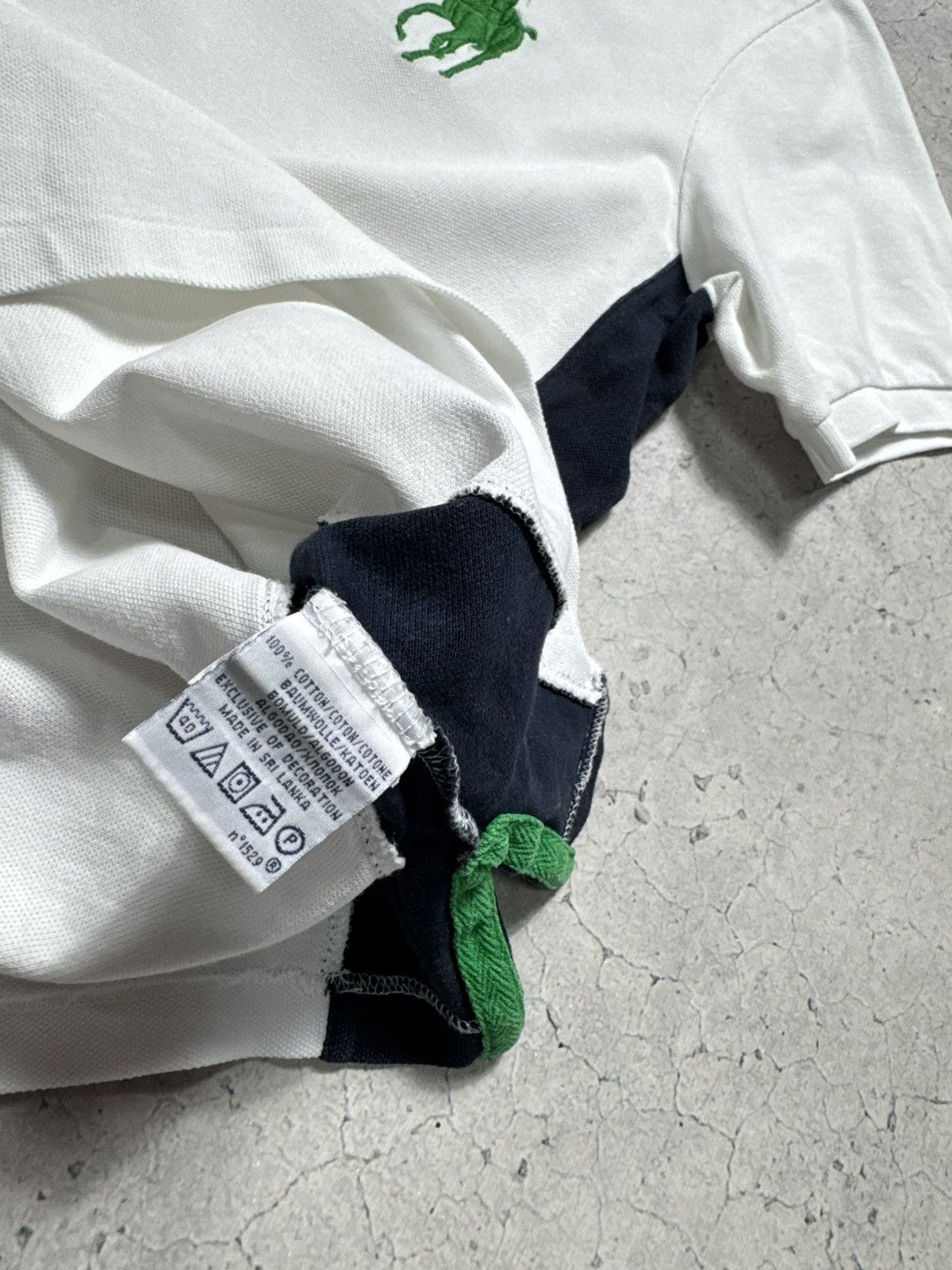 Polo Ralph Lauren Polo Ralph Lauren Big Pony #3 Polo Shirt White Vintage Size US XL / EU 56 / 4 - 7 Thumbnail