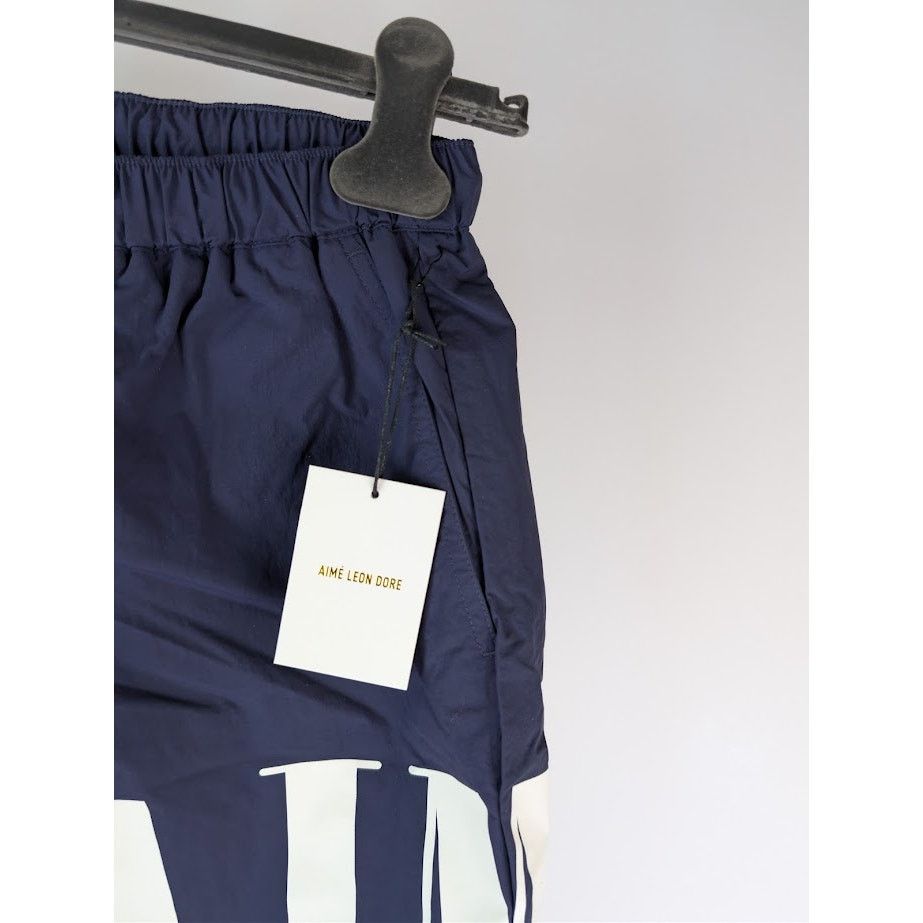 Aime Leon Dore o1rshd1 Colorblock Logo Short in Navy Size US 32 / EU 48 - 5 Thumbnail