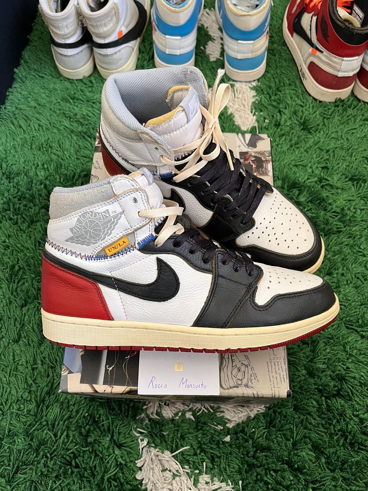 Union Jordan 1 Black Toe | Grailed