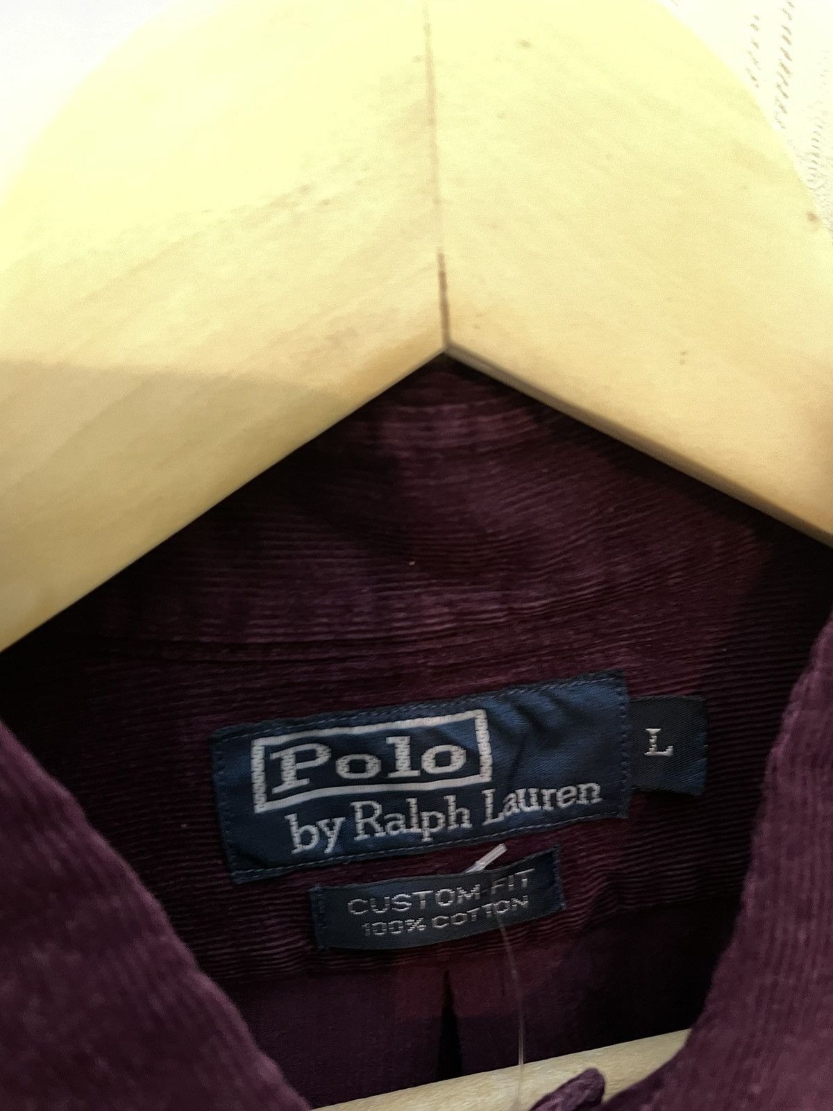 Polo Ralph Lauren × Vintage Polo Ralph Lauren Corduroy vintage shirt Size US L / EU 52-54 / 3 - 5 Thumbnail