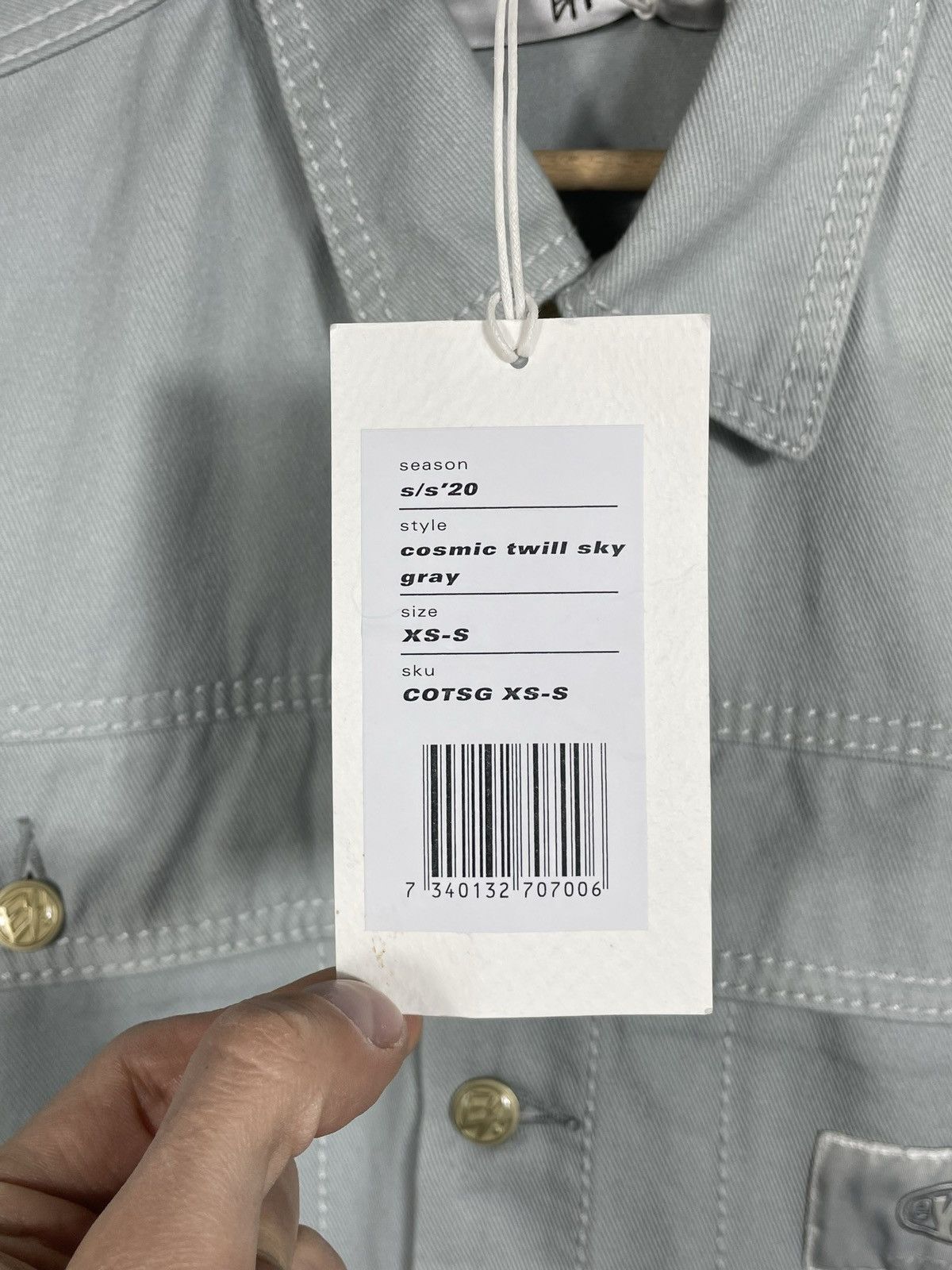Eytys Eytys Denim Bomber Jacket Luxury Premium Skate Avant Garde Size US M / EU 48-50 / 2 - 8 Thumbnail