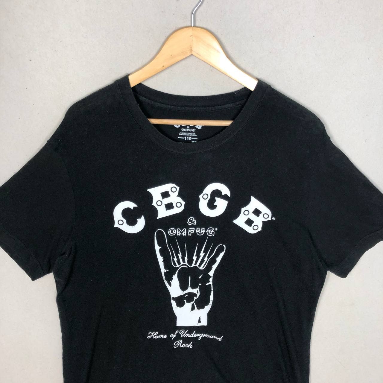 Band Tees Crazy CBGB & OMFUG Printed Tee Band Tee Skate Tee Size US XL / EU 56 / 4 - 3 Thumbnail