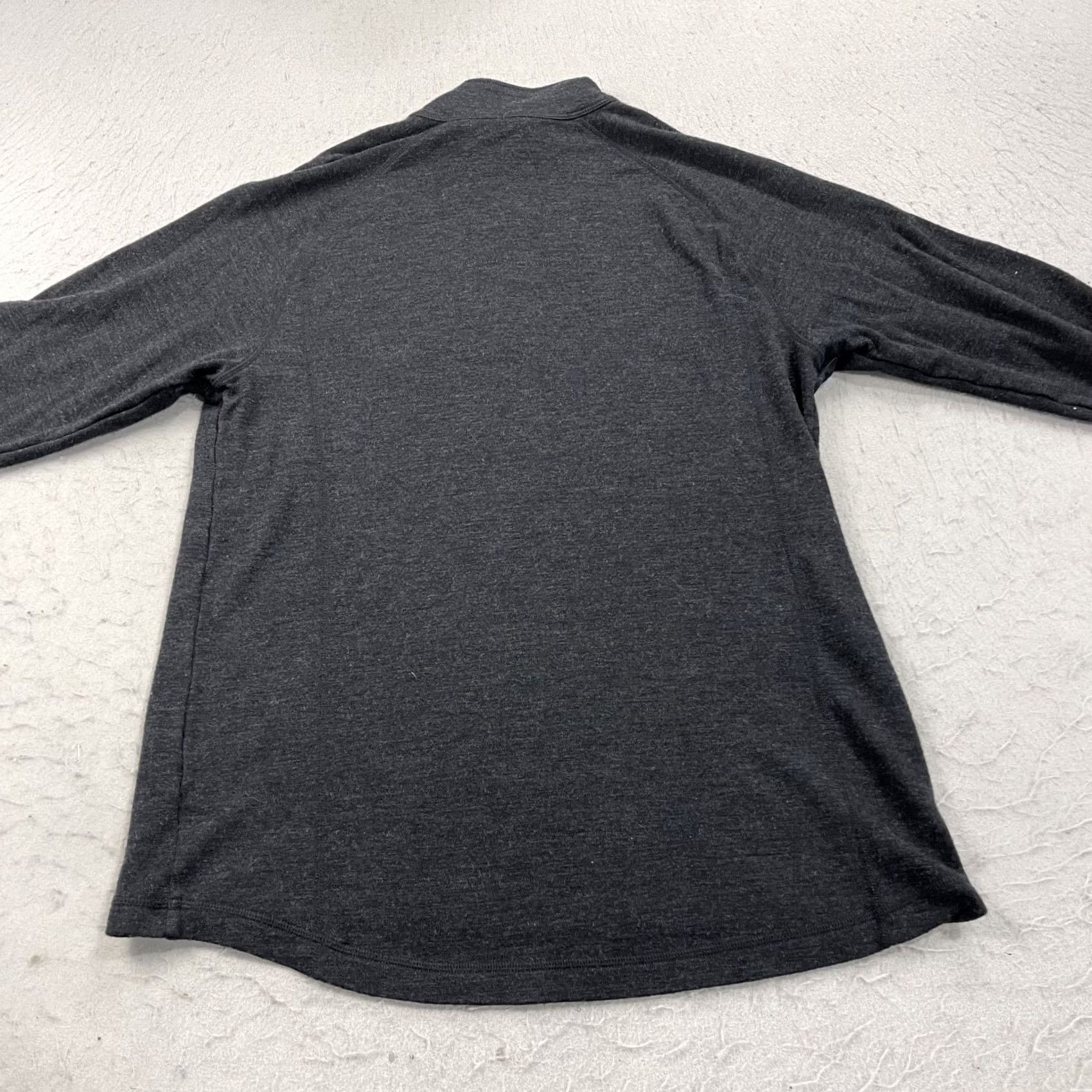 Vintage L.L. Bean Jacket Mens LT Gray Wool Pullover 1/4 Zip Big & Tall Sweater Winter Fall Mens Size US L / EU 52-54 / 3 - 5 Thumbnail