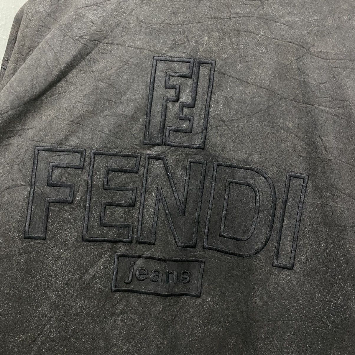 Fendi Vintage Fendi Zucca Monogram Reversible Coach Jacket Size US L / EU 52-54 / 3 - 13 Thumbnail