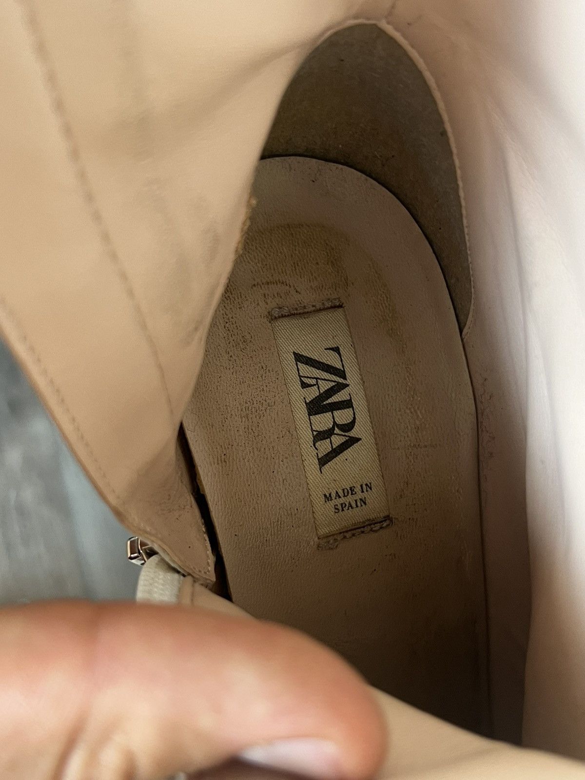 Designer × Zara ‼️Archival Designer Style Leather Zara Cowboy Boots‼️ Size US 7 / IT 37 - 18 Thumbnail