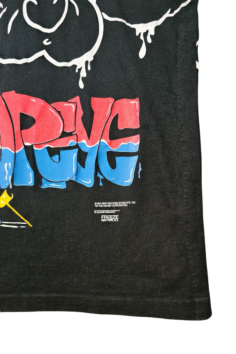 Vintage 1994 Popeye “Graffiti/Drip” Tee - Single Stitch Size US L / EU 52-54 / 3 - 11 Thumbnail