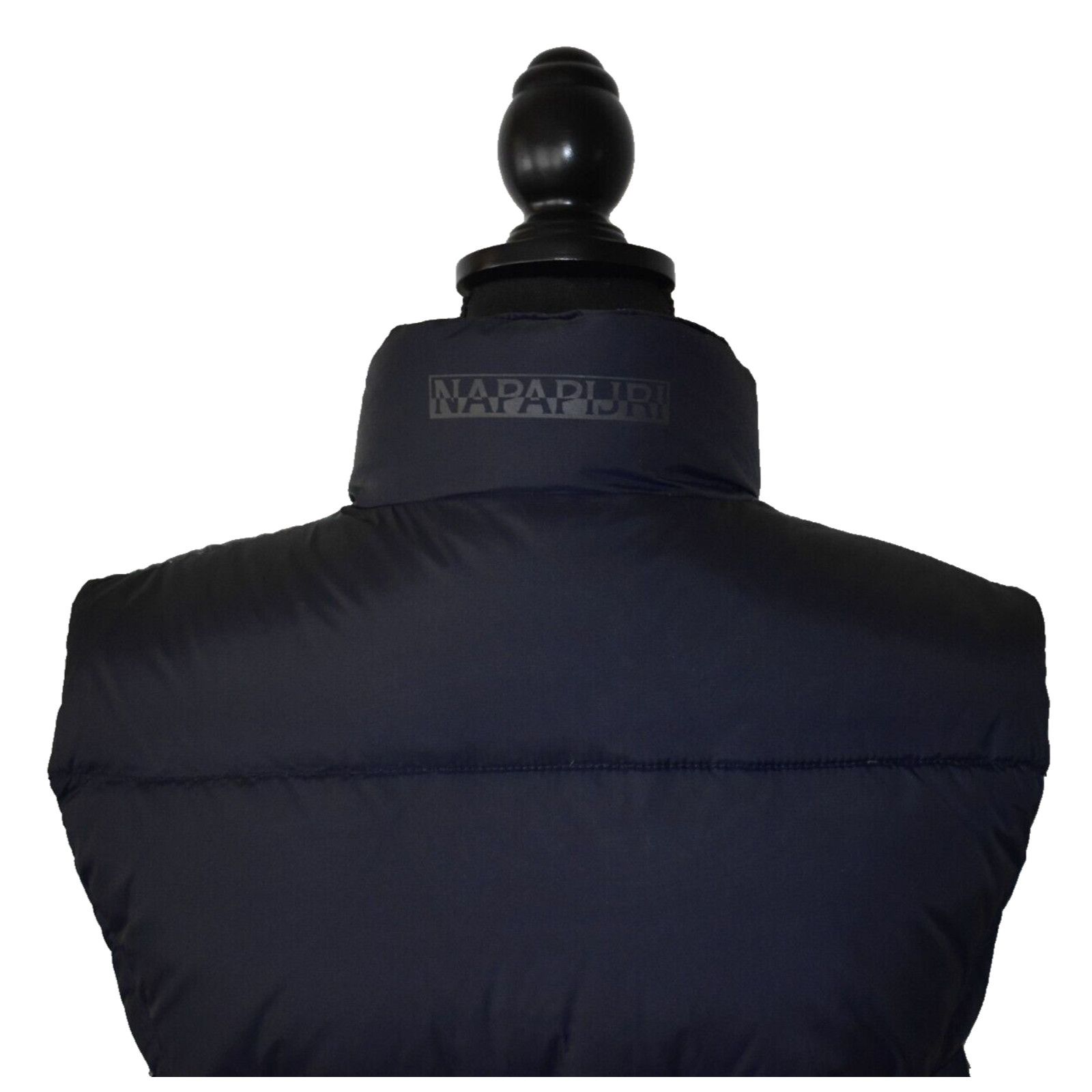 Napapijri NAPAPIJRI GEORGAPHIC Quilted Duck Down Feather Puffer Vest L Size L / US 10 / IT 46 - 6 Thumbnail